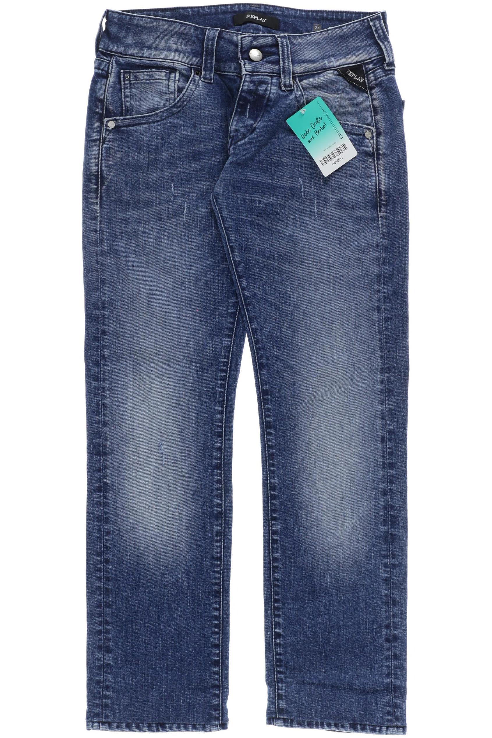 

Replay Damen Jeans, blau, Gr.