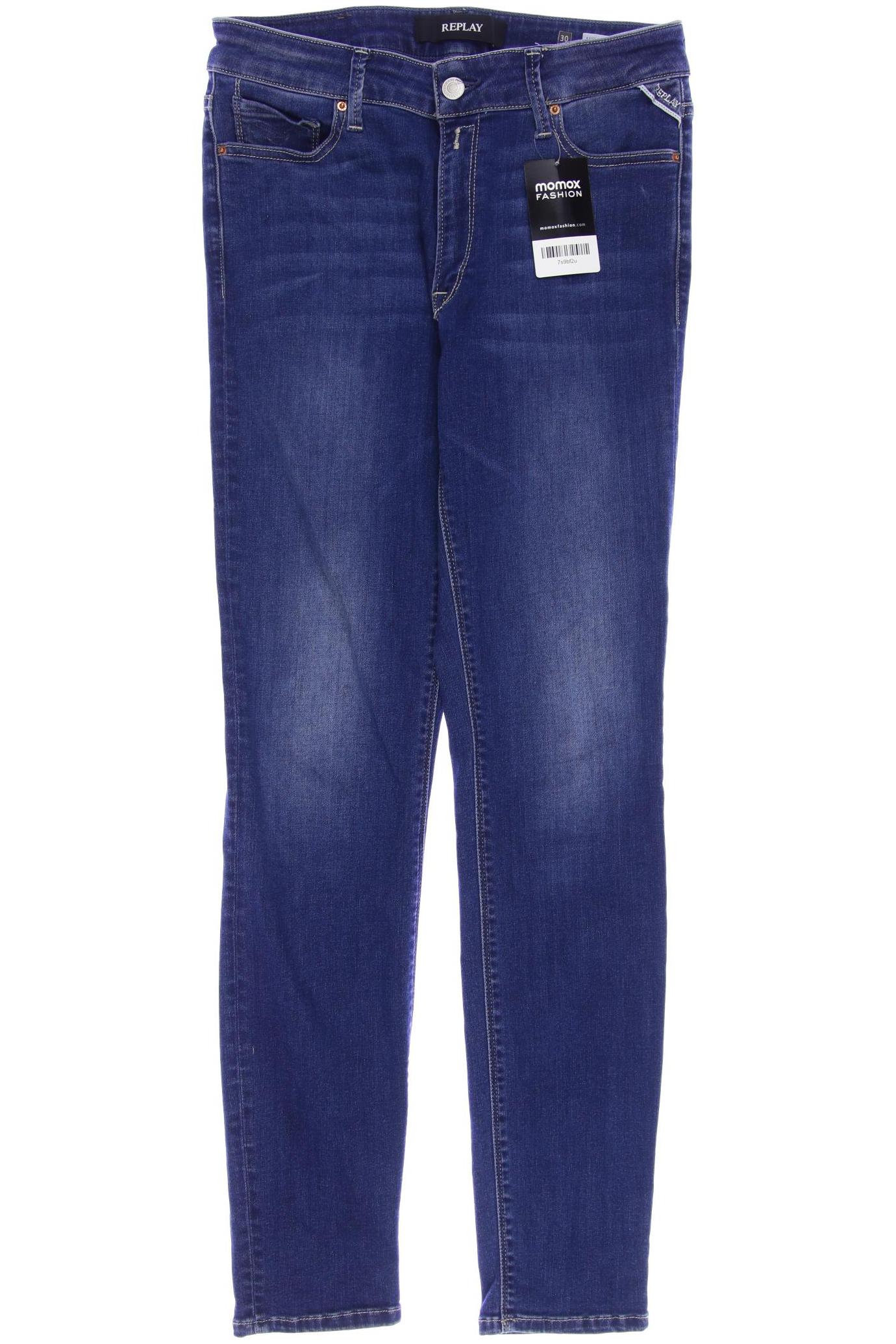 

Replay Damen Jeans, blau