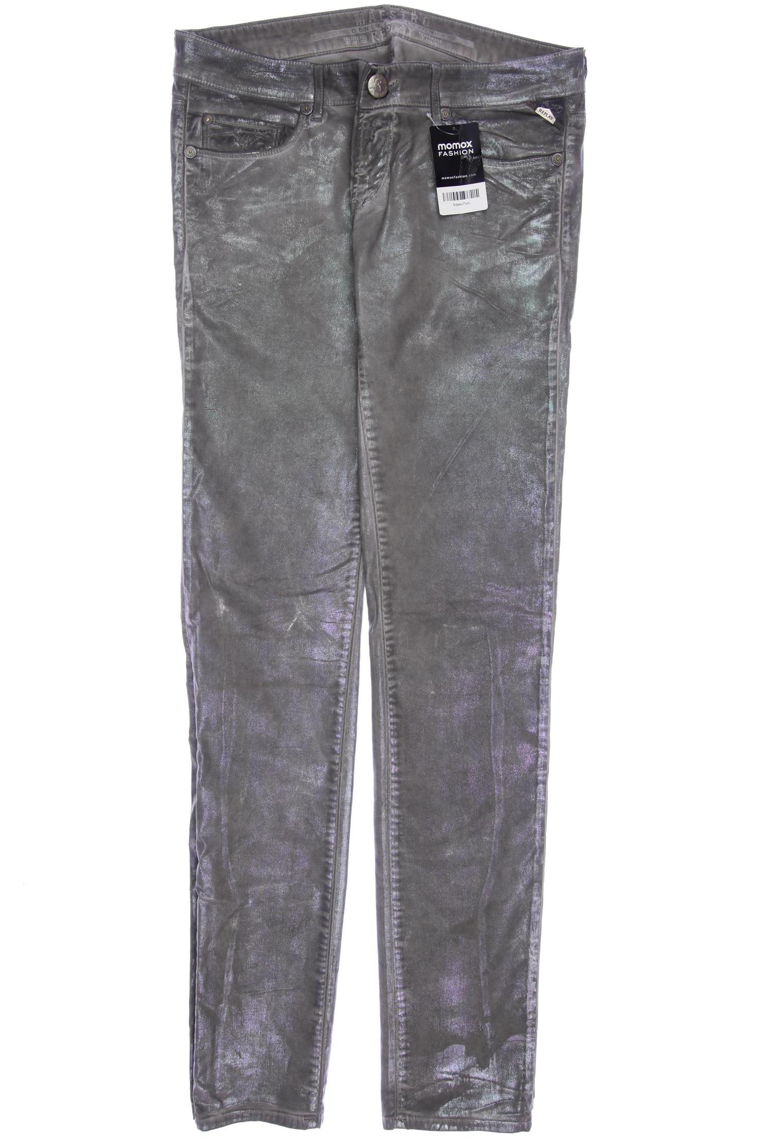 

Replay Damen Jeans, grau, Gr. 44