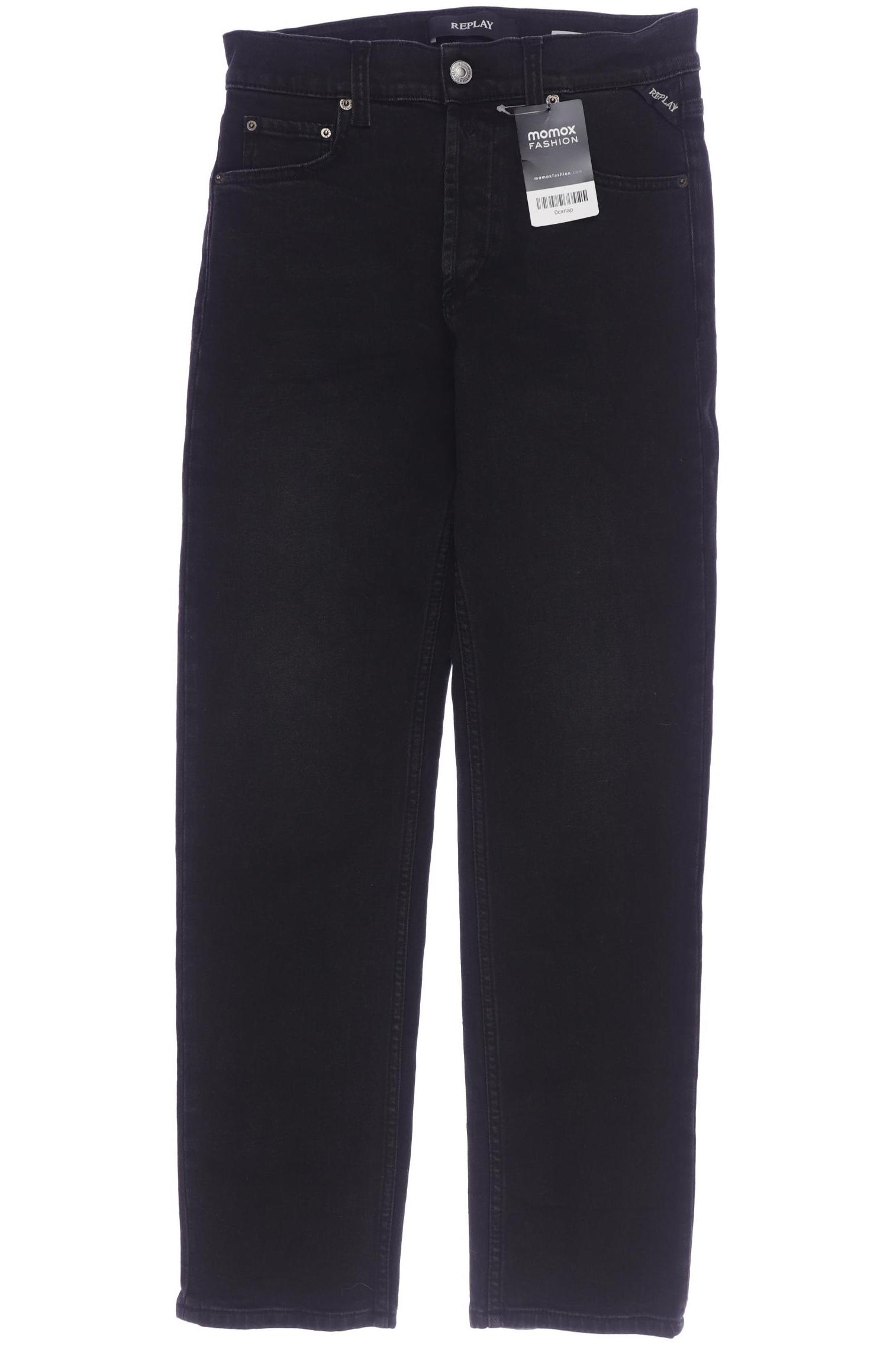 

Replay Damen Jeans, schwarz, Gr. 24
