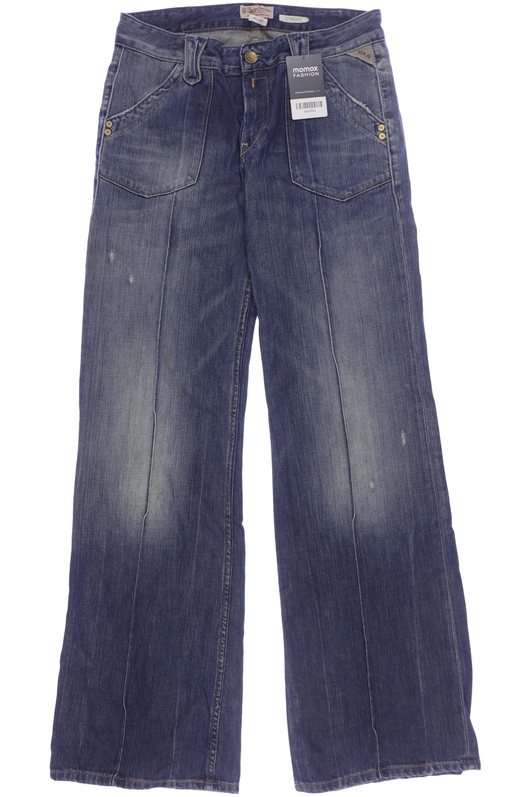 

Replay Damen Jeans, marineblau, Gr. 28