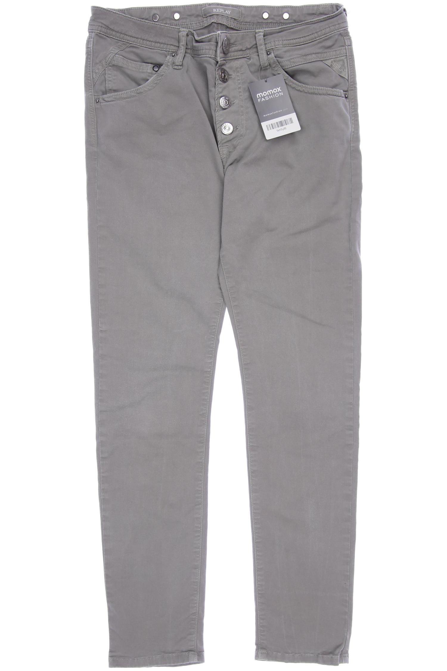 

Replay Damen Jeans, grau, Gr. 25