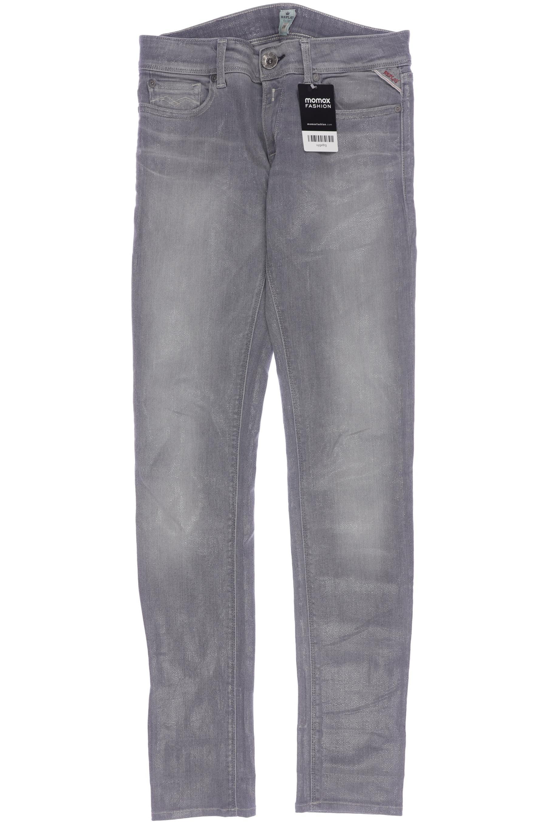 

Replay Damen Jeans, grau, Gr. 29