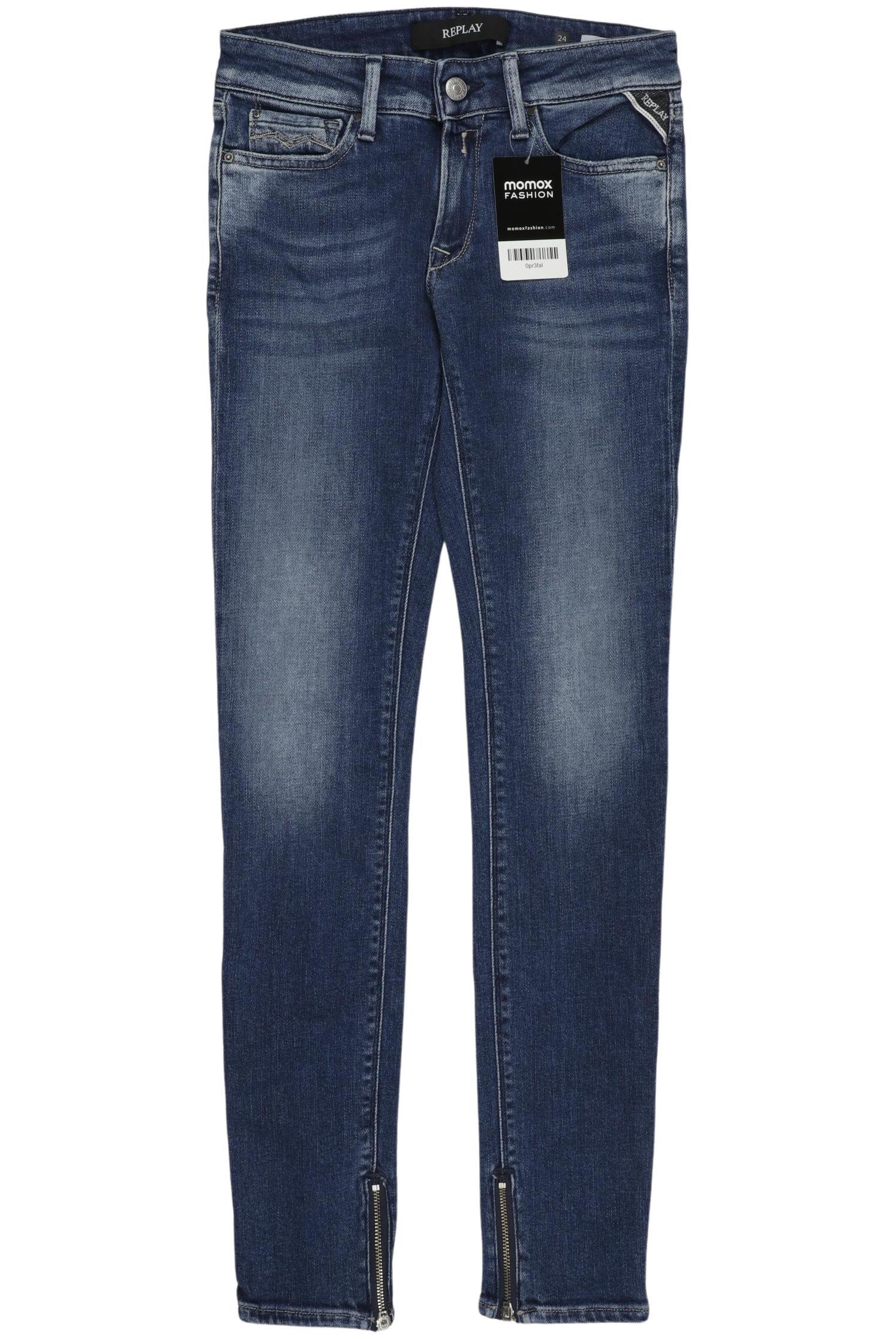

Replay Damen Jeans, blau, Gr. 24