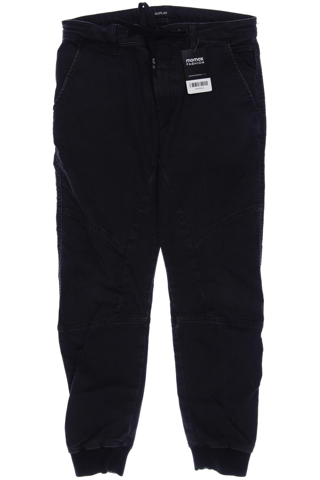 

Replay Damen Jeans, schwarz, Gr. 40