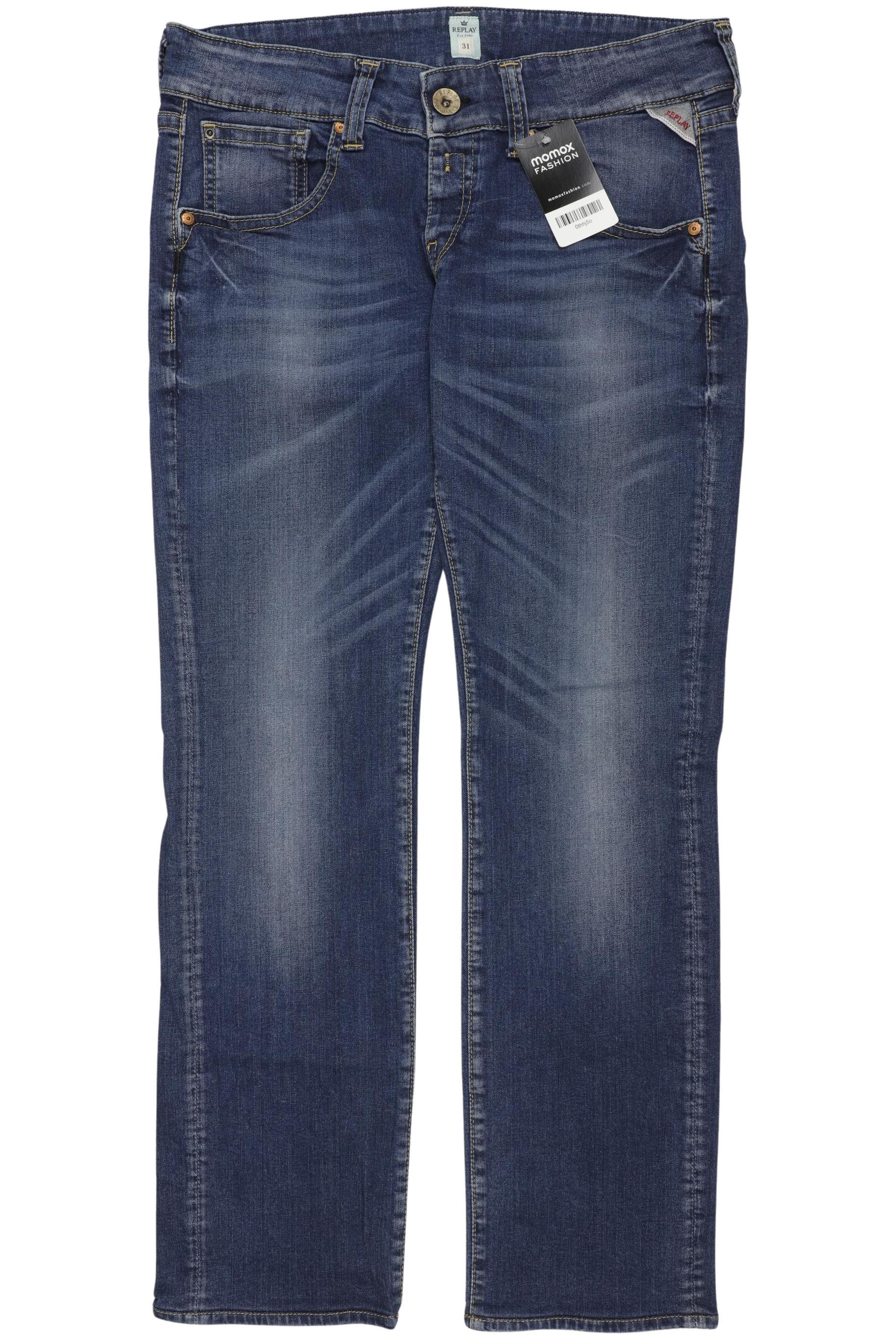 

Replay Damen Jeans, blau, Gr. 31