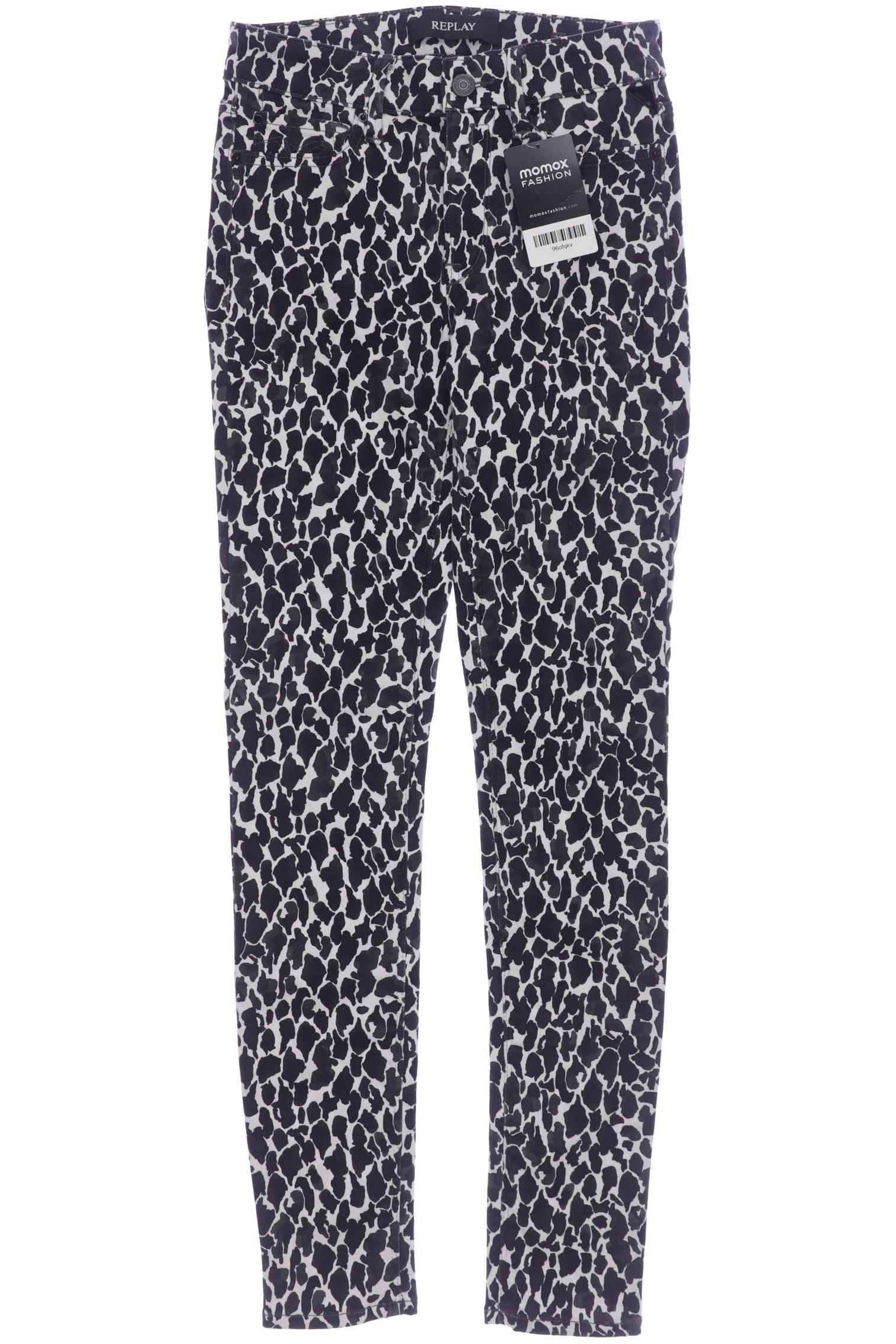 

Replay Damen Jeans, schwarz, Gr. 25