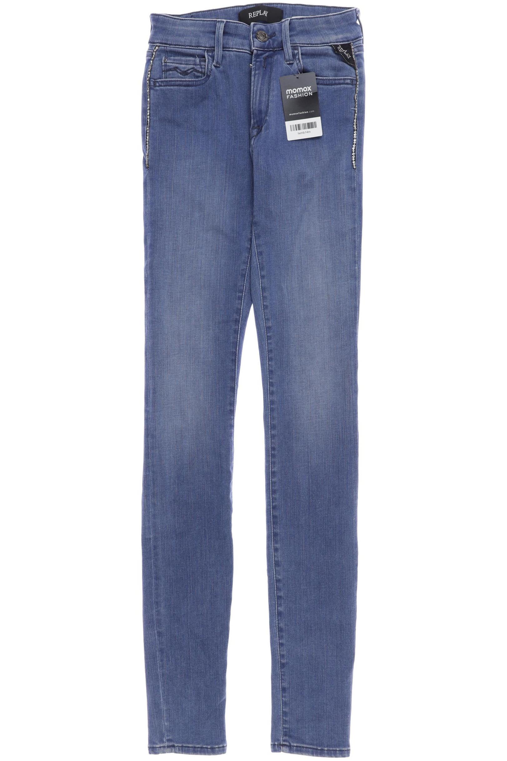 

Replay Damen Jeans, blau, Gr. 24