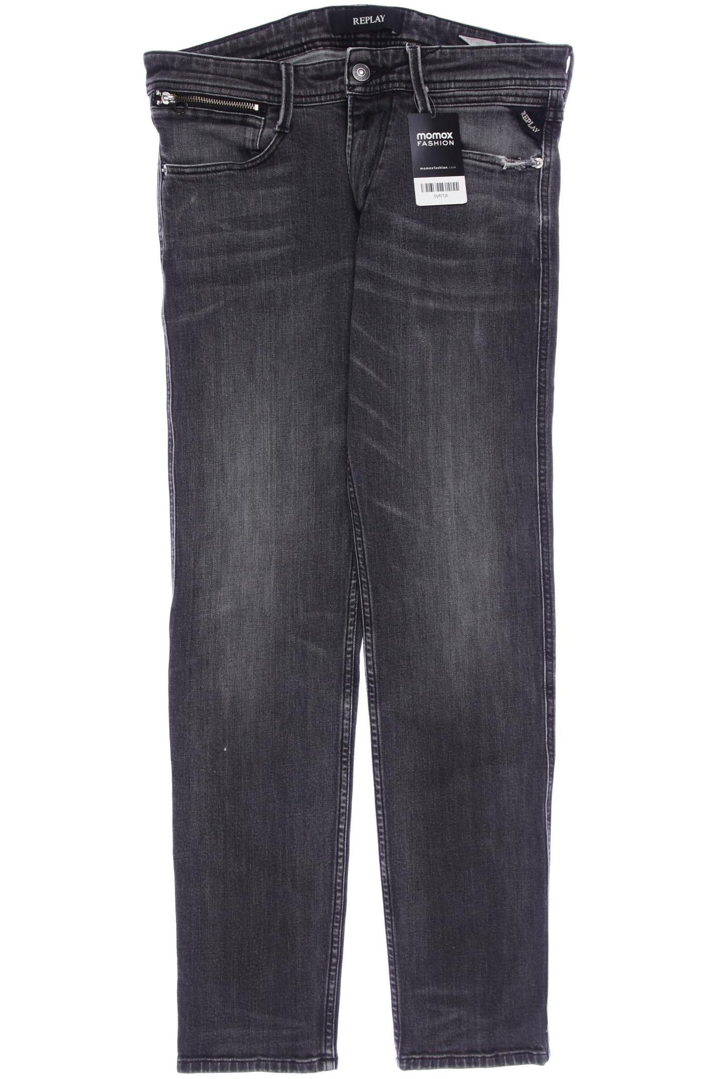 

Replay Damen Jeans, grau, Gr. 31