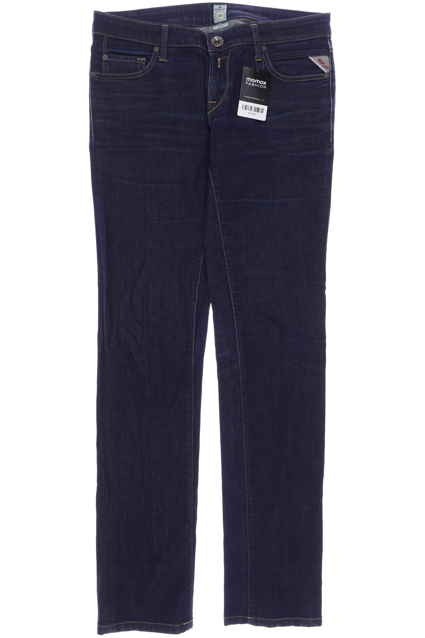 

Replay Damen Jeans, marineblau