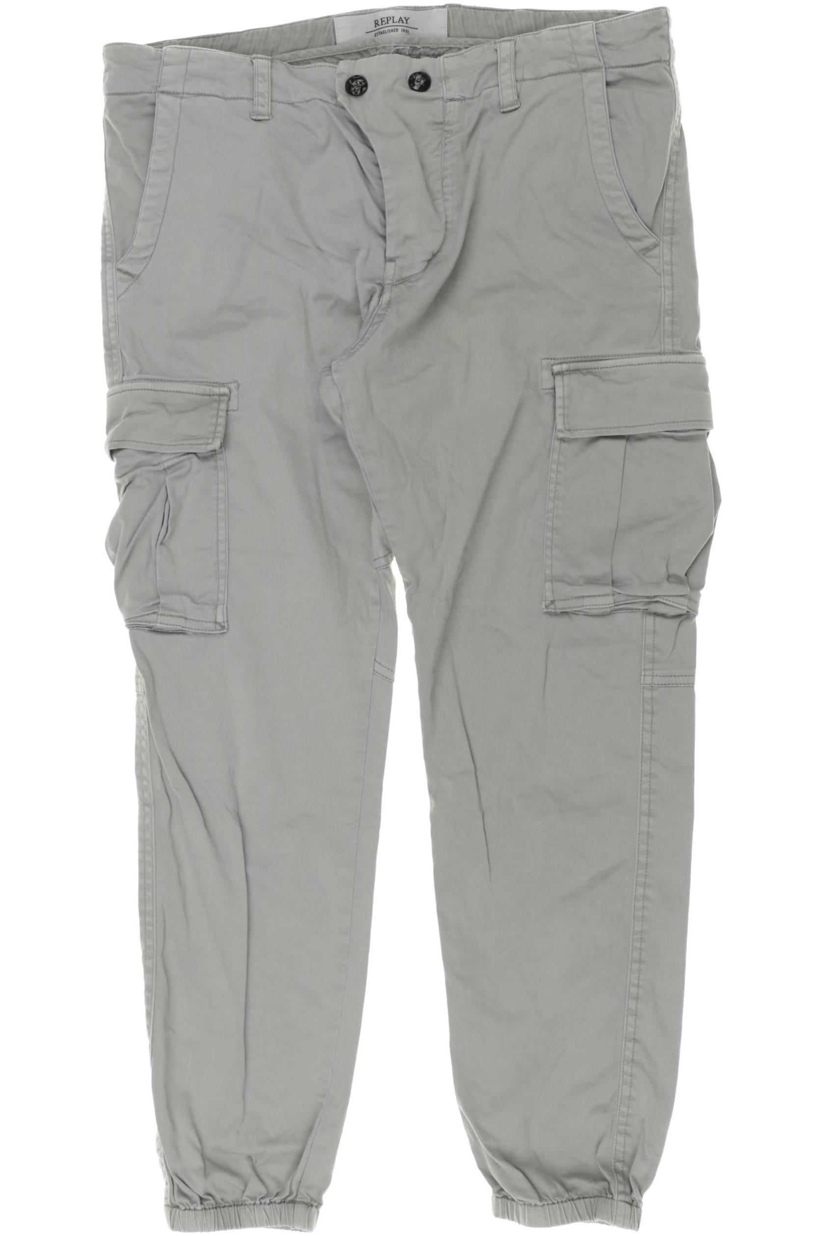 

Replay Damen Jeans, grün, Gr. 27