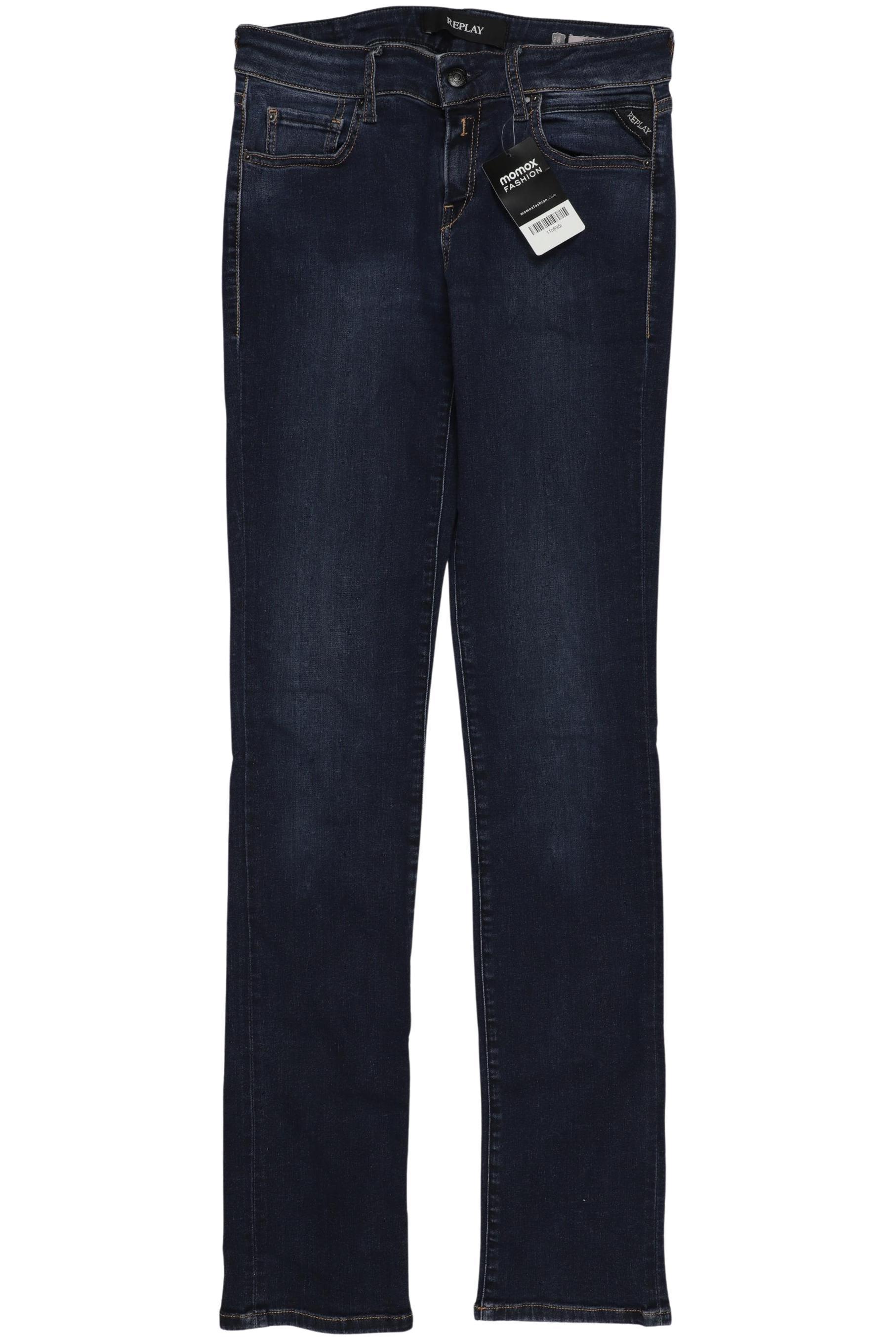 

Replay Damen Jeans, marineblau, Gr. 28