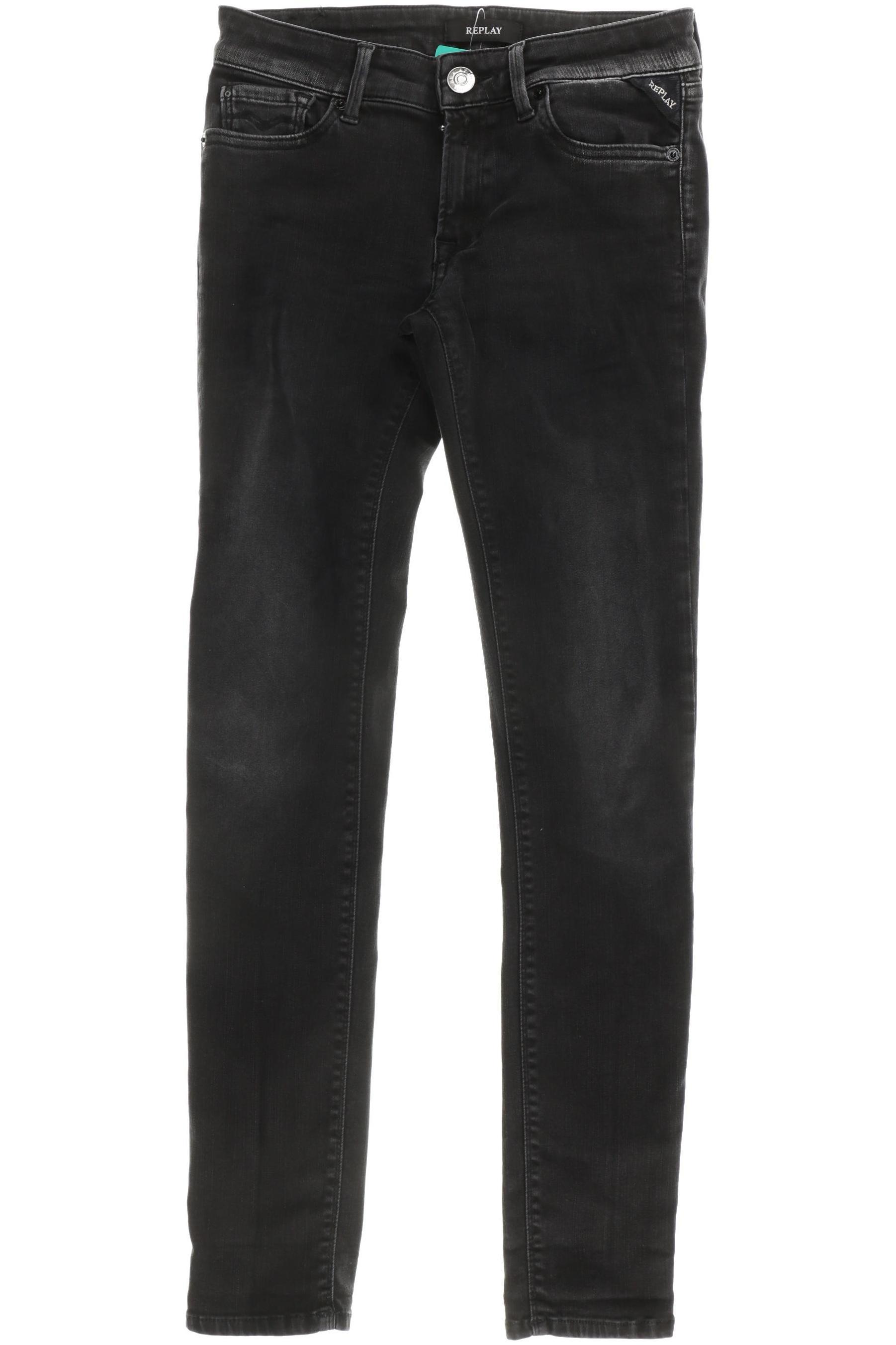 

Replay Damen Jeans, schwarz, Gr. 26