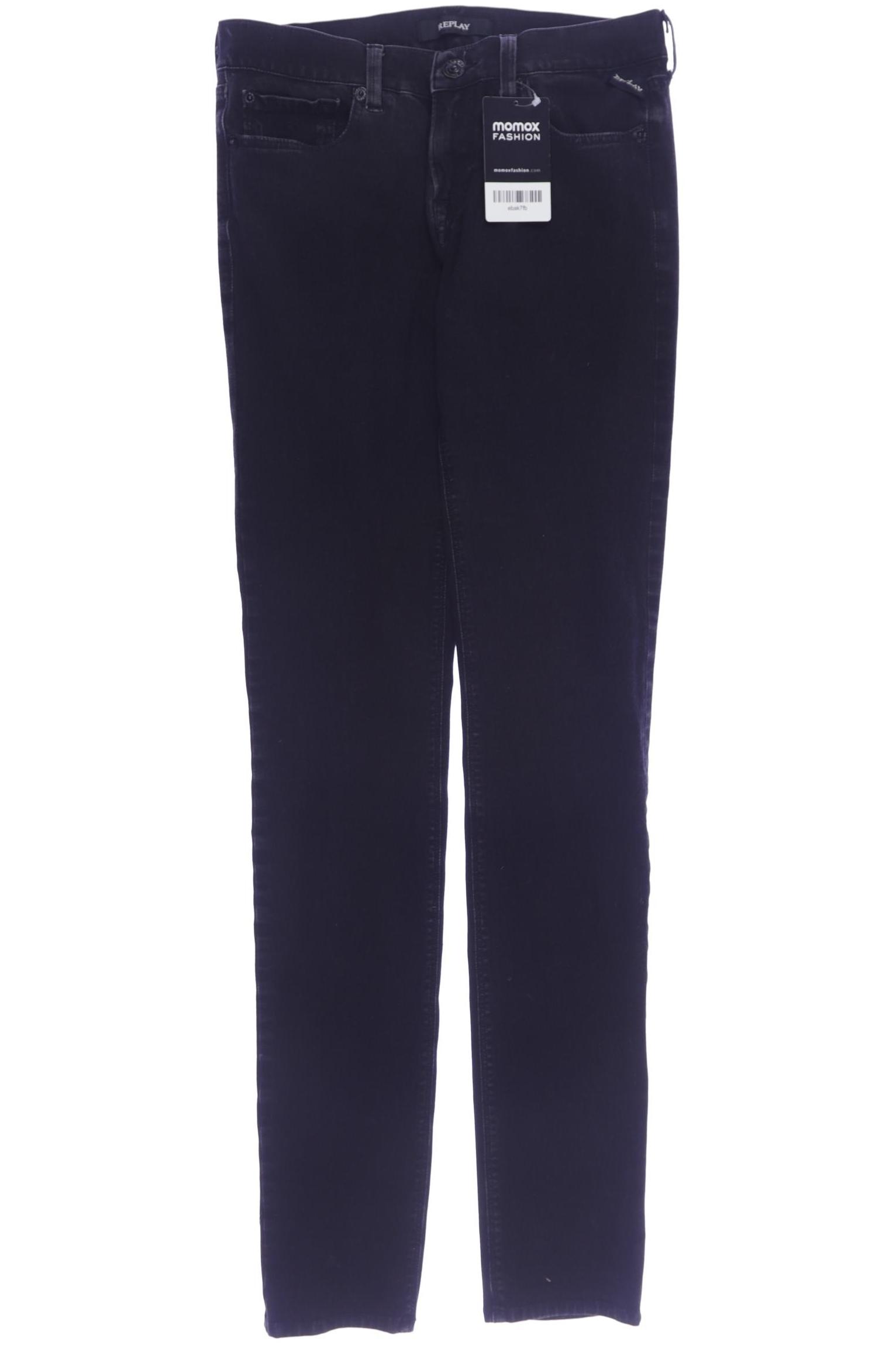 

Replay Damen Jeans, schwarz, Gr. 28