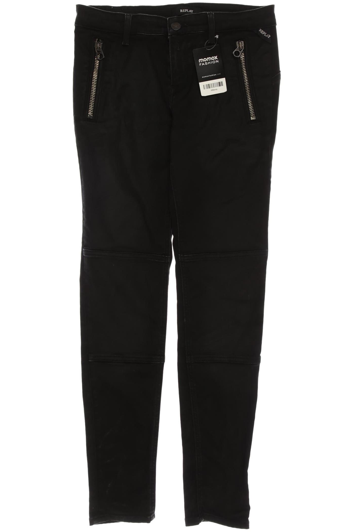 

Replay Damen Jeans, schwarz
