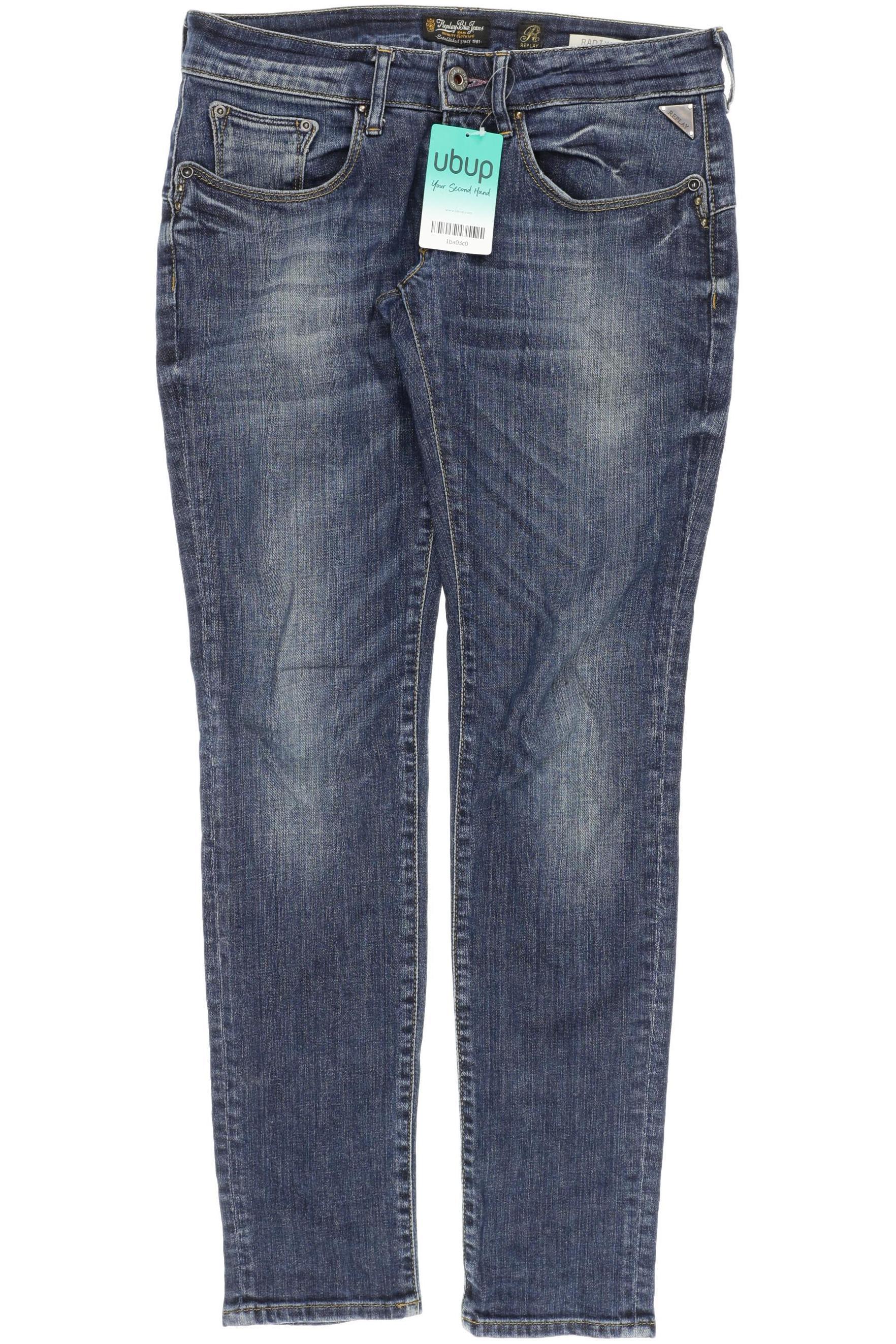 

Replay Damen Jeans, blau, Gr. 27