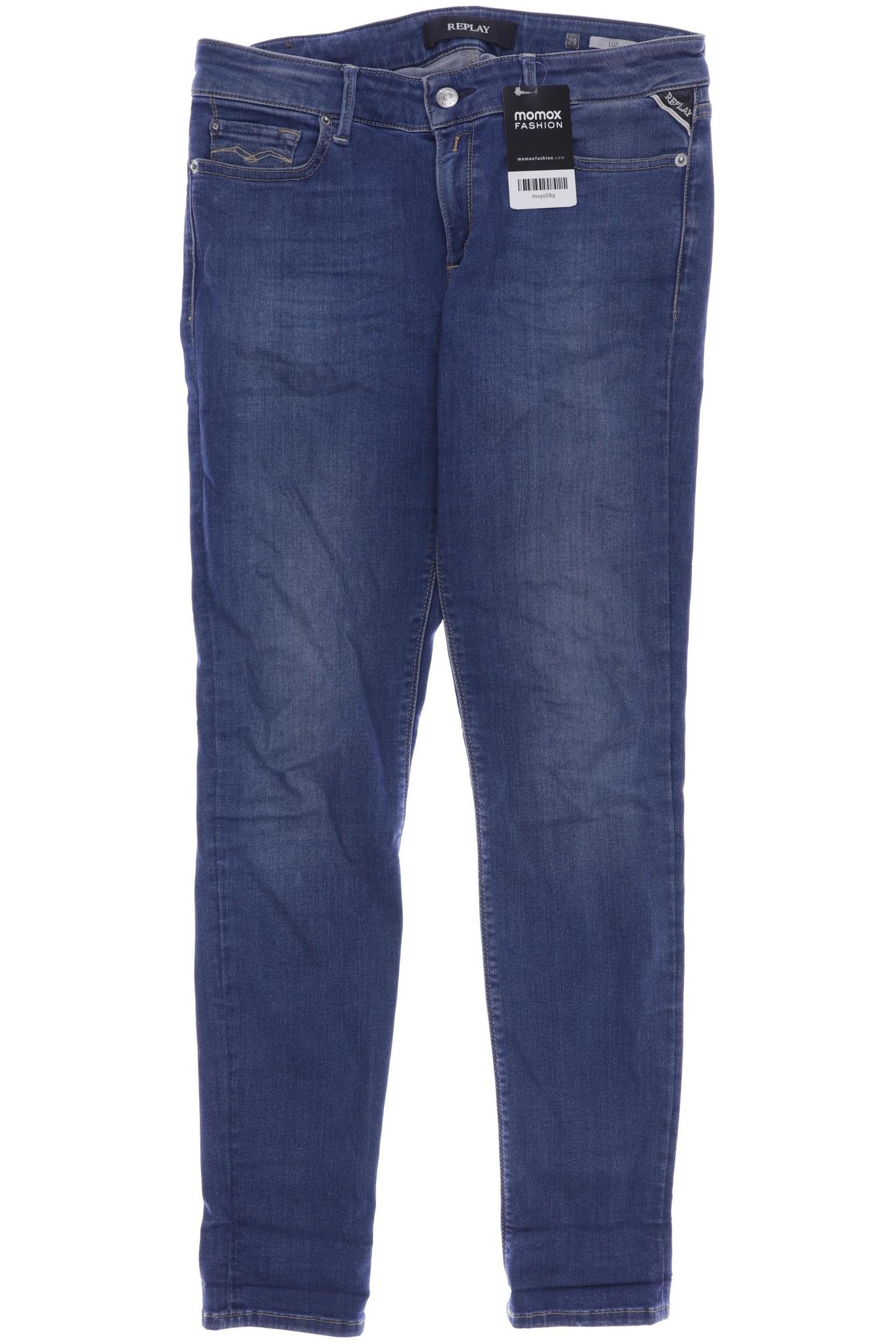 

Replay Damen Jeans, blau