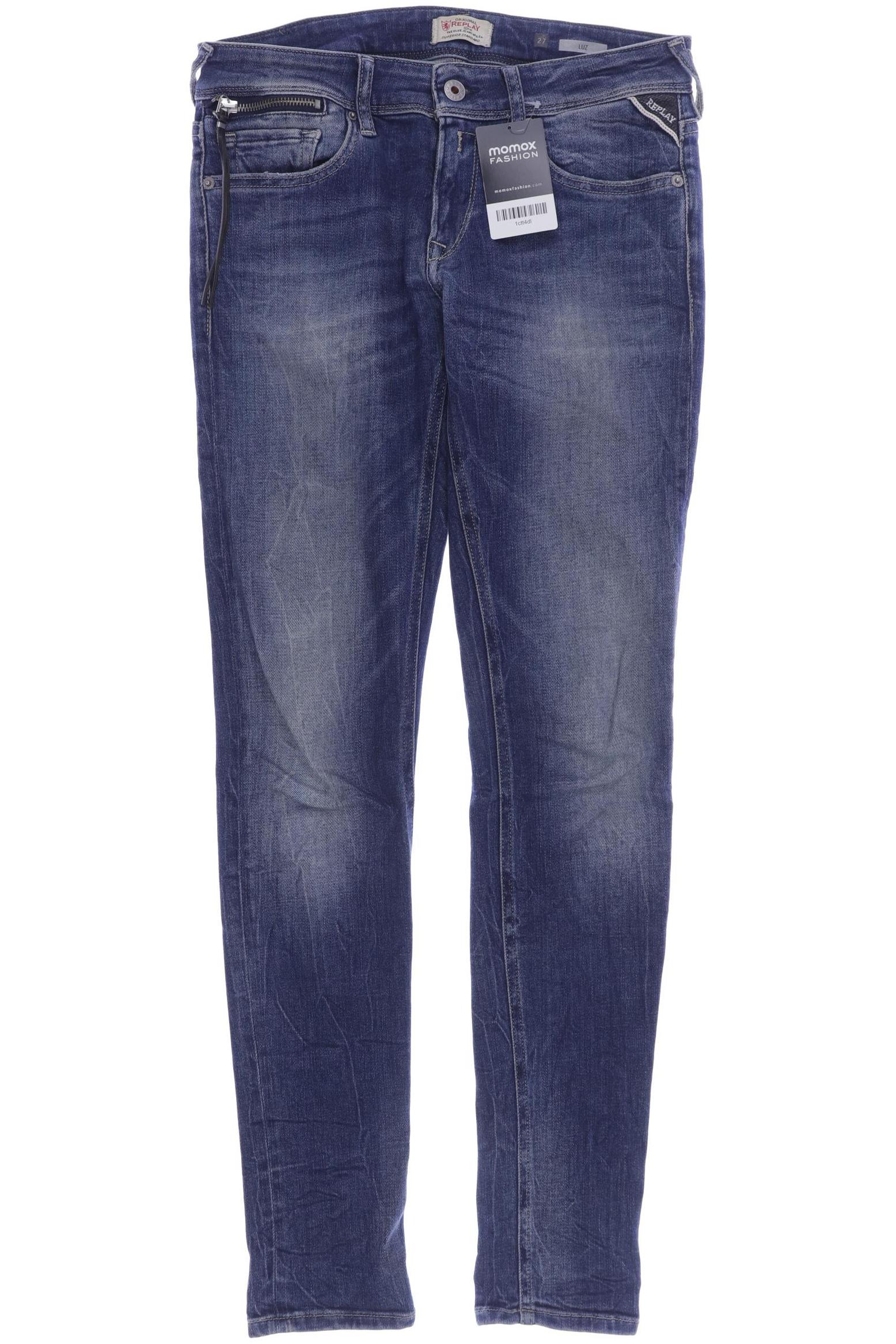 

Replay Damen Jeans, blau