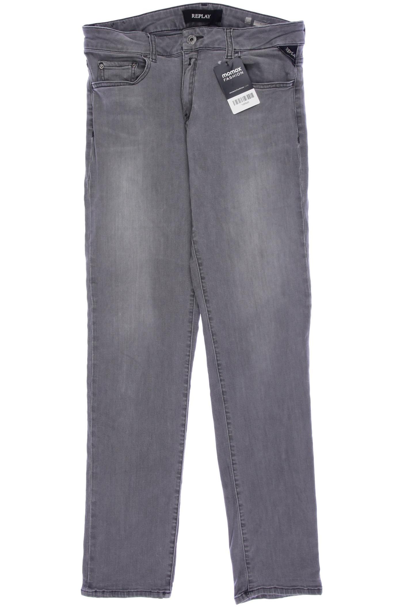 

Replay Damen Jeans, grau, Gr. 30