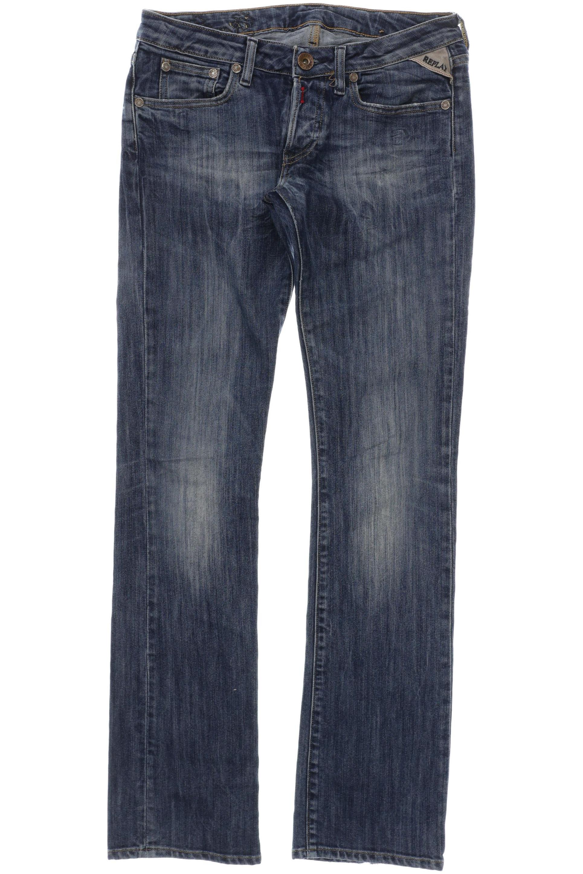 

Replay Damen Jeans, blau, Gr. 27