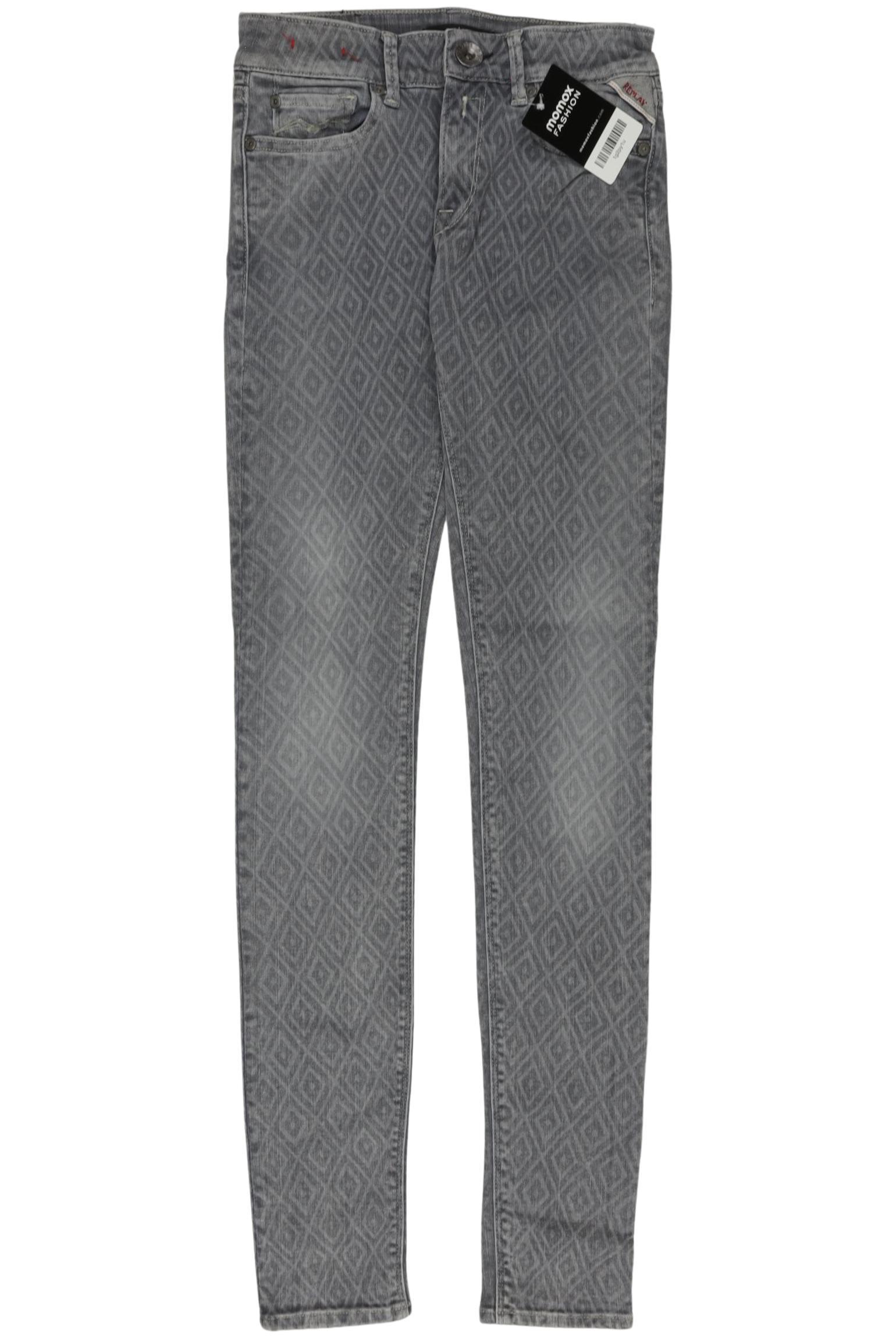 

Replay Damen Jeans, grau, Gr. 25