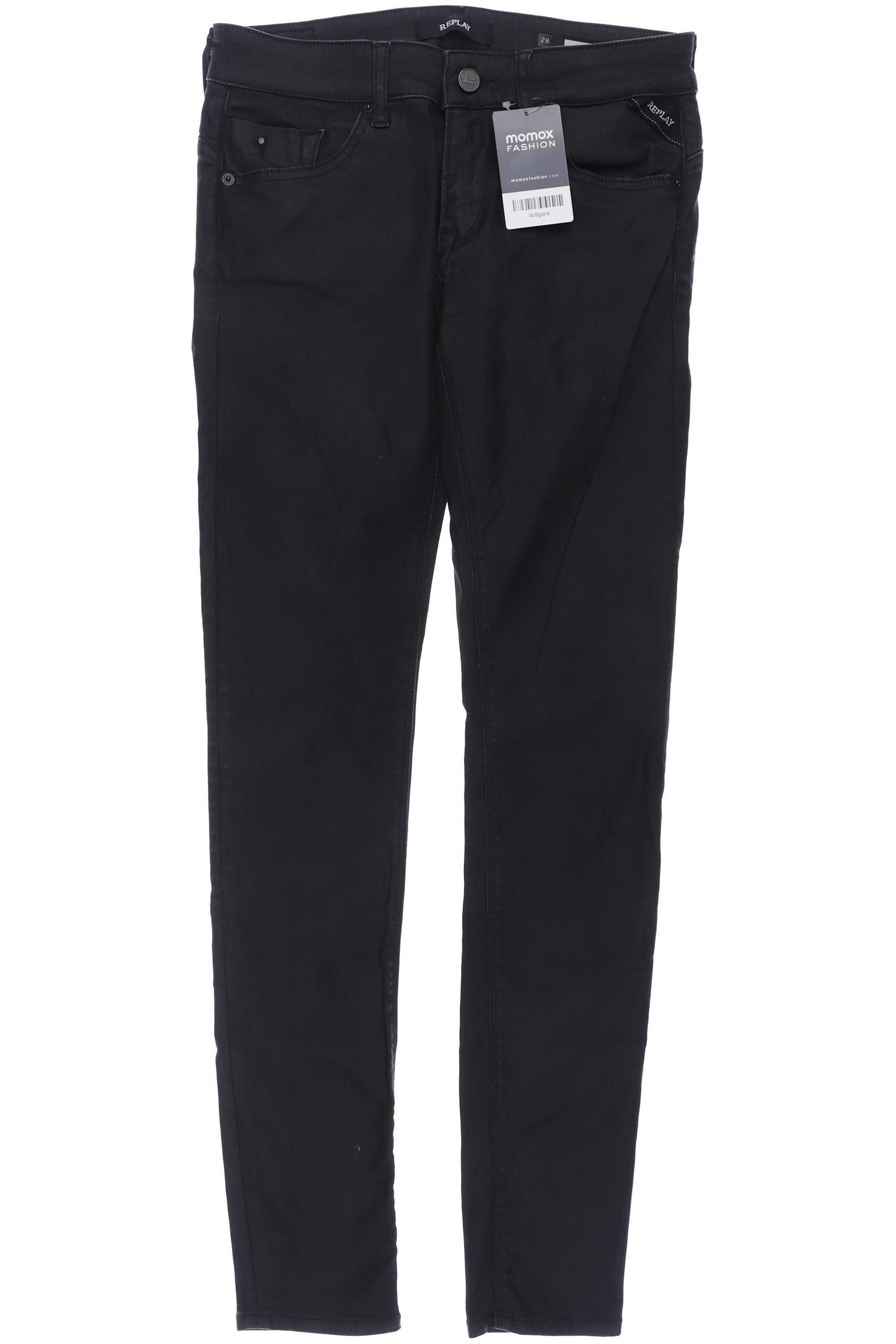 

Replay Damen Jeans, schwarz