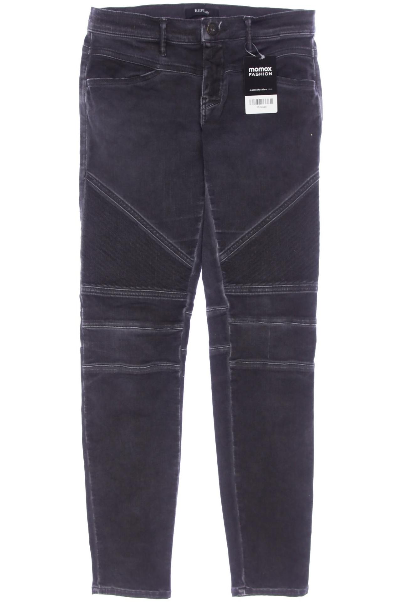 

Replay Damen Jeans, grau, Gr. 27