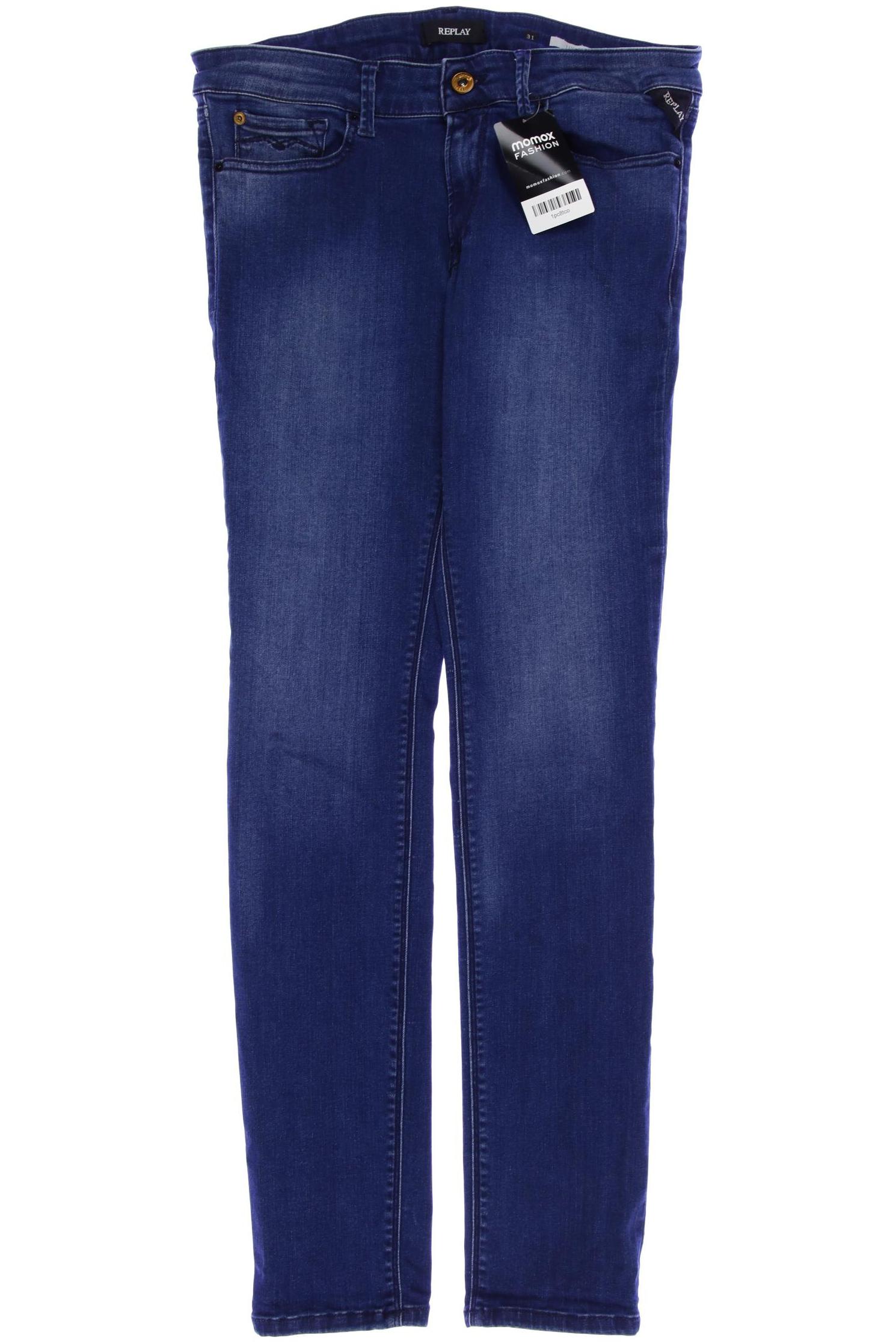 

Replay Damen Jeans, marineblau, Gr. 31