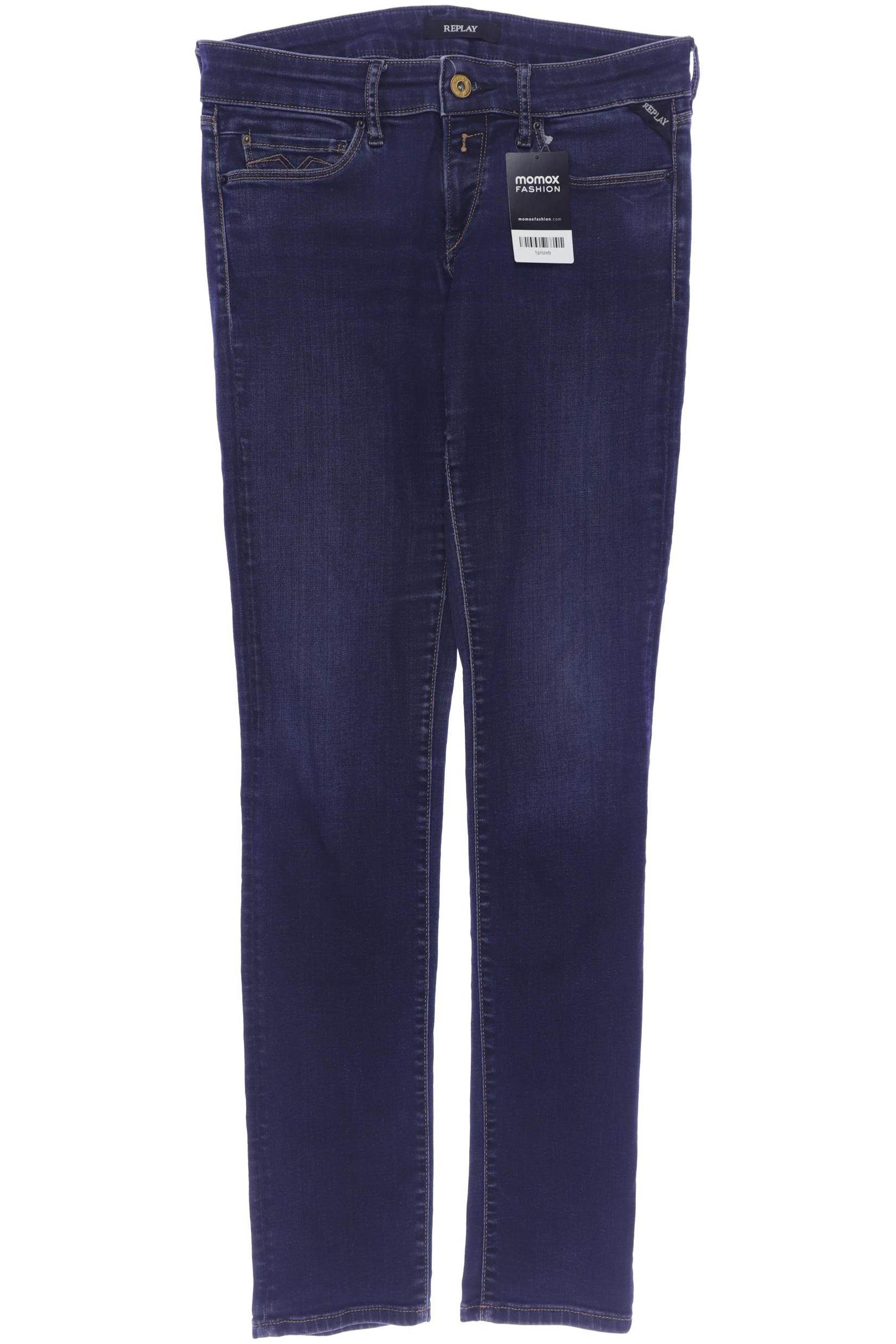 

Replay Damen Jeans, marineblau, Gr. 29