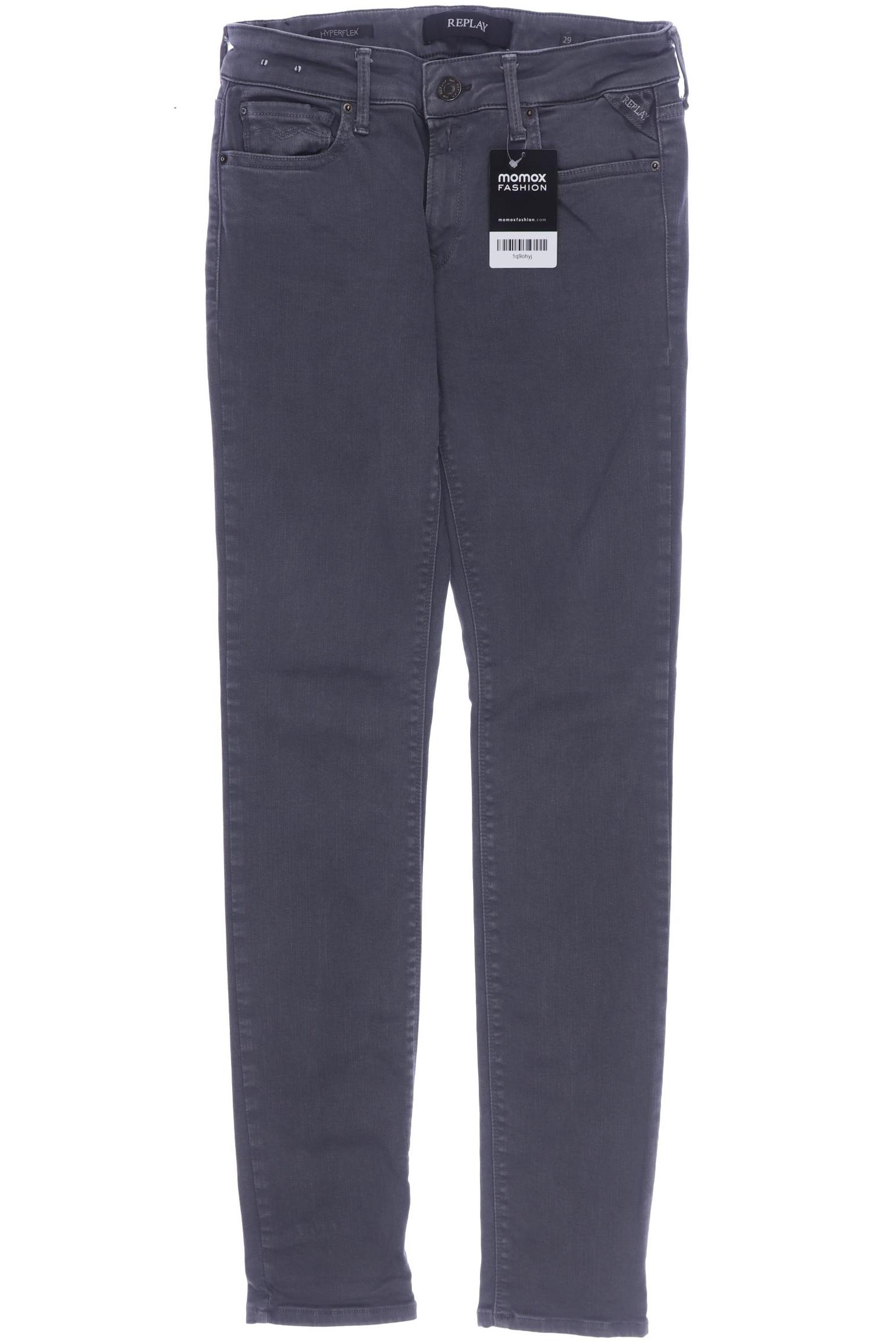 

Replay Damen Jeans, grau, Gr. 40