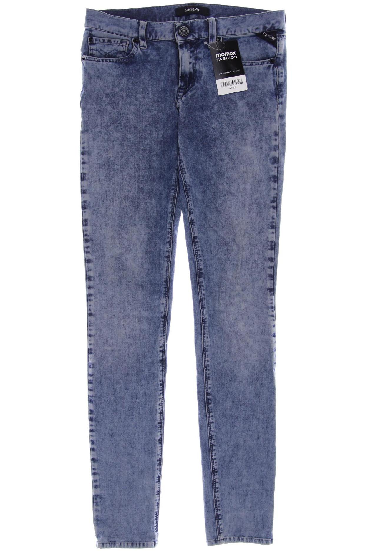 

Replay Damen Jeans, blau, Gr. 26