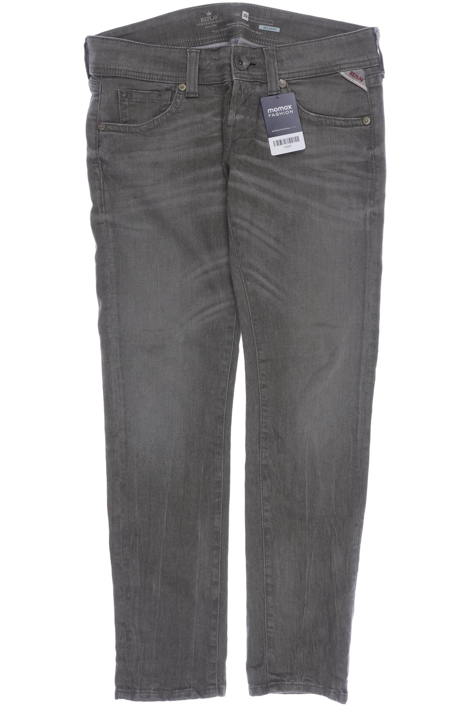 

Replay Damen Jeans, grün, Gr. 29