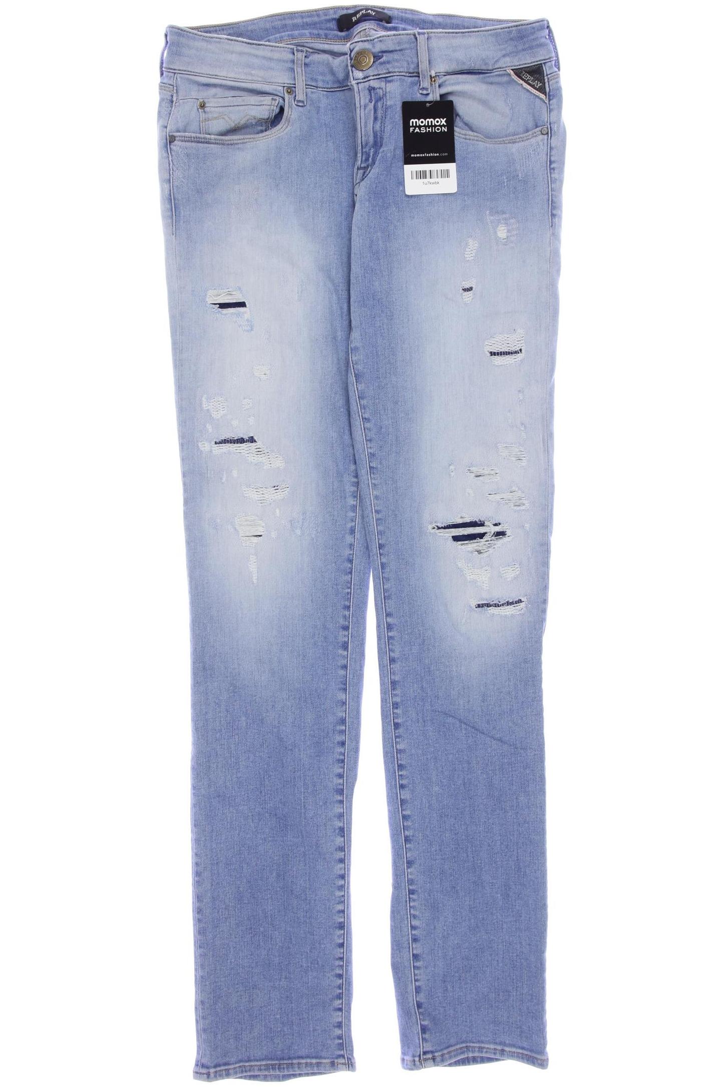 

Replay Damen Jeans, blau, Gr. 30