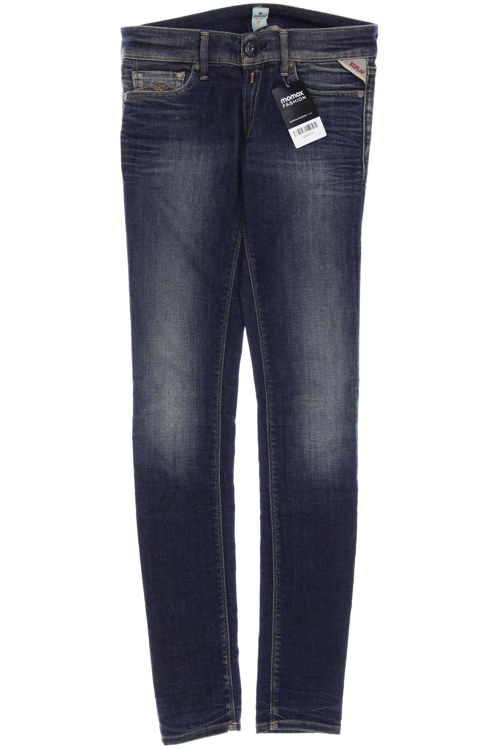 

Replay Damen Jeans, marineblau, Gr. 25