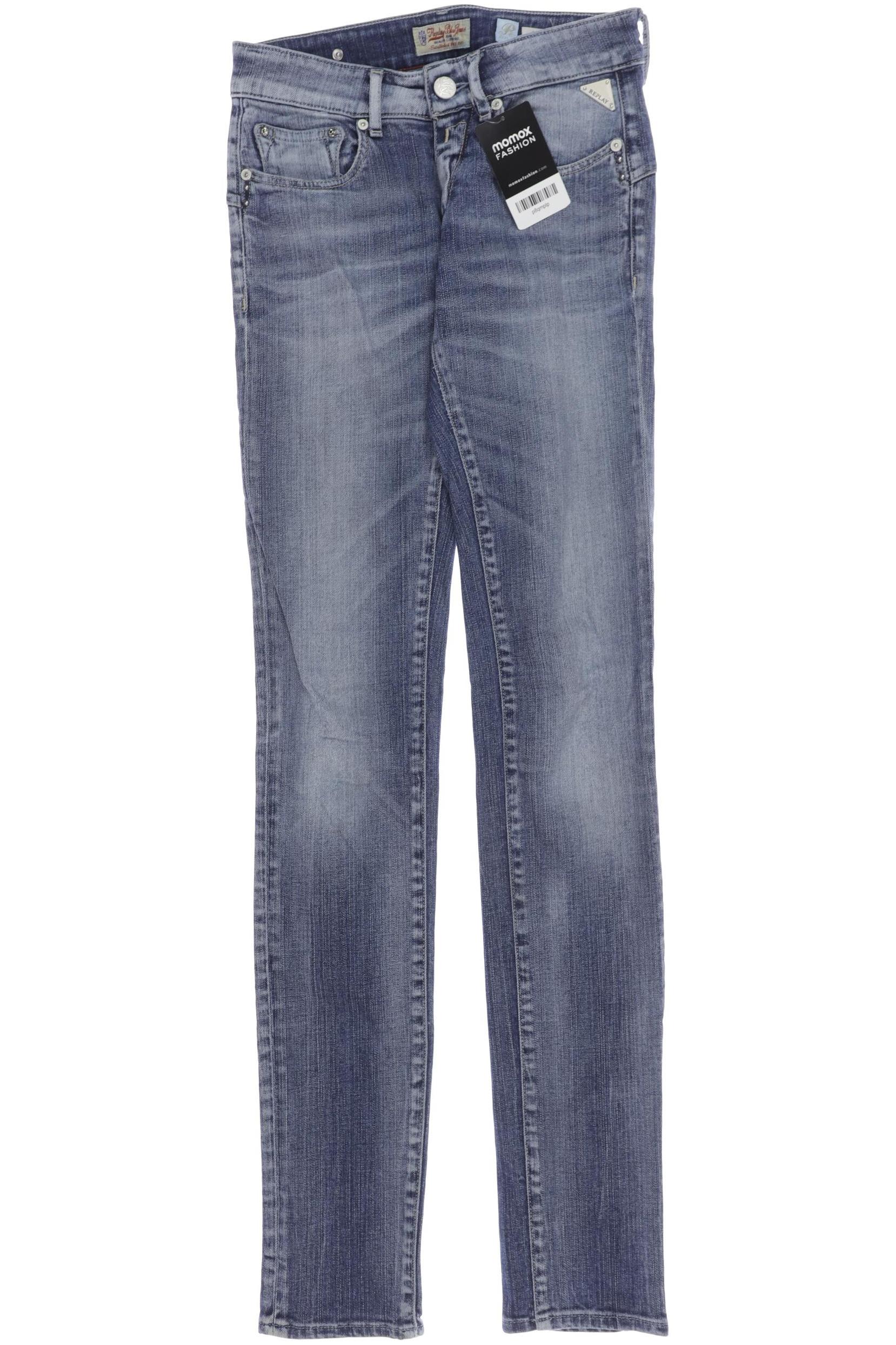

Replay Damen Jeans, blau, Gr. 25