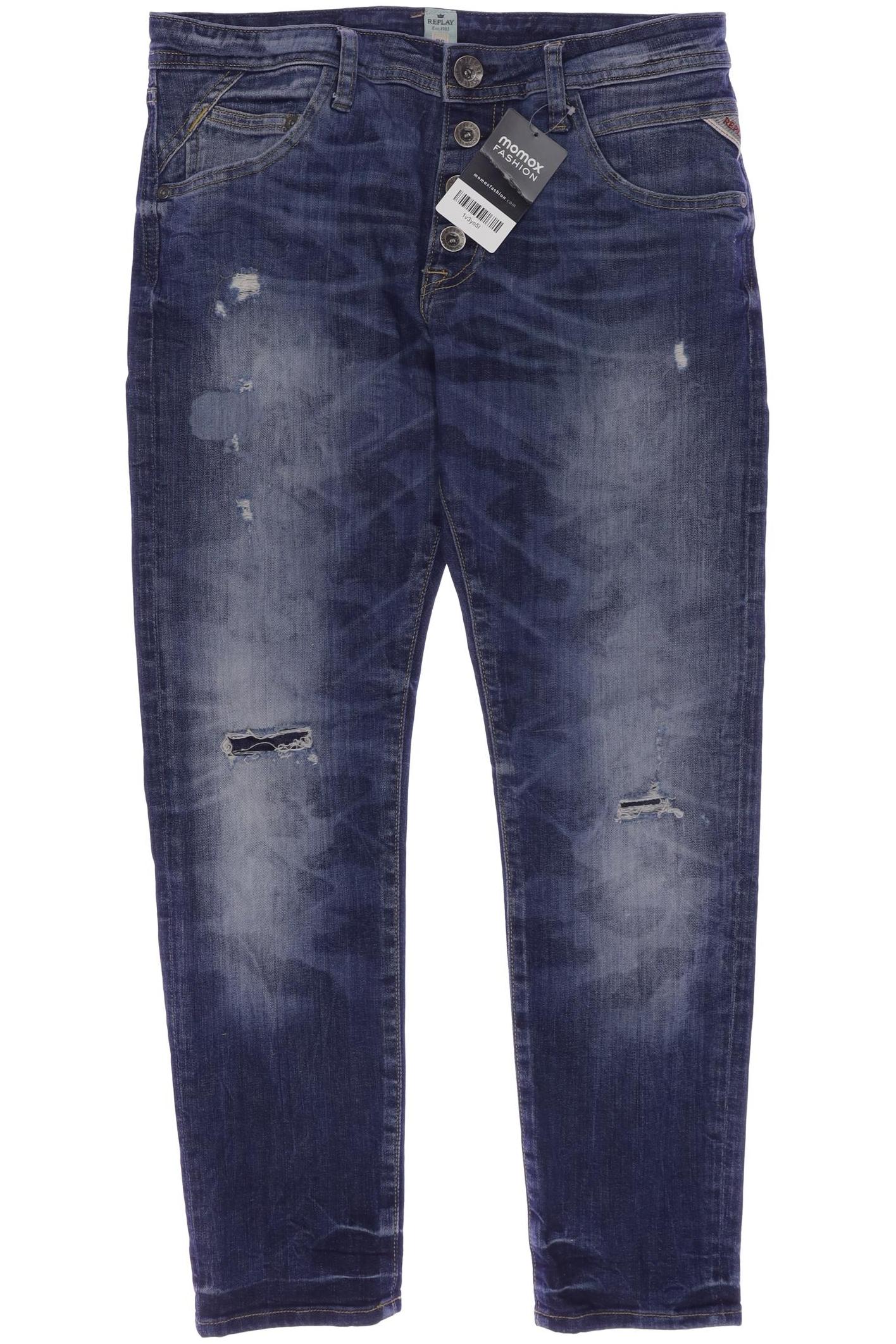 

Replay Damen Jeans, blau, Gr. 26
