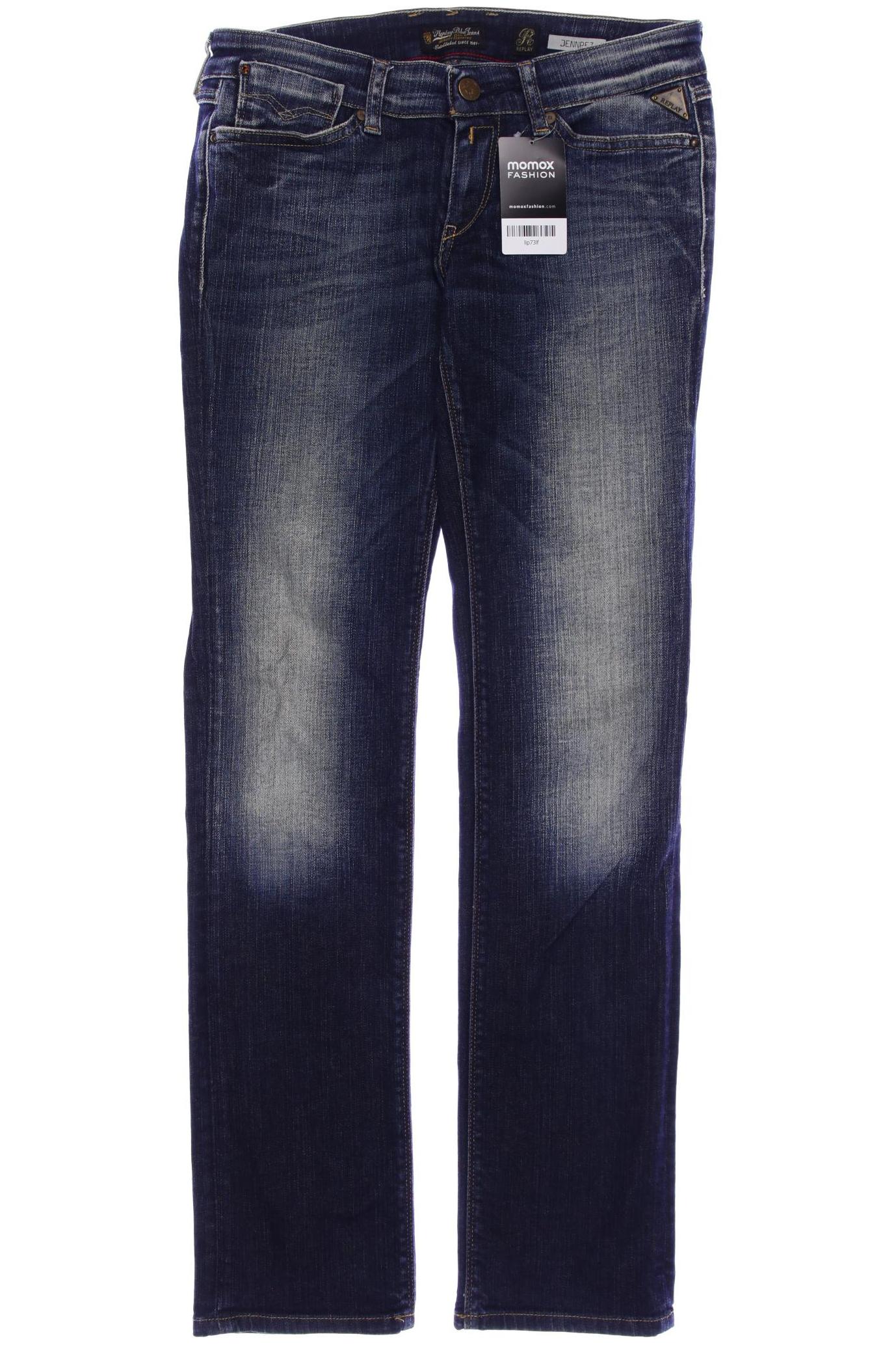 

Replay Damen Jeans, marineblau, Gr. 28