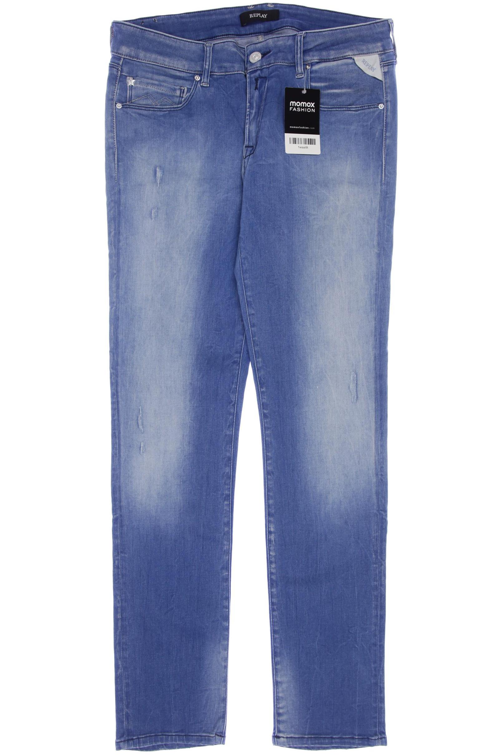 

Replay Damen Jeans, blau, Gr. 32
