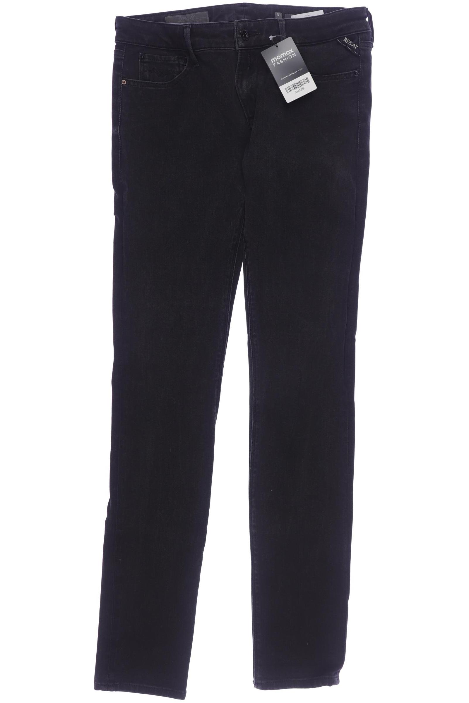 

Replay Damen Jeans, grau, Gr. 31