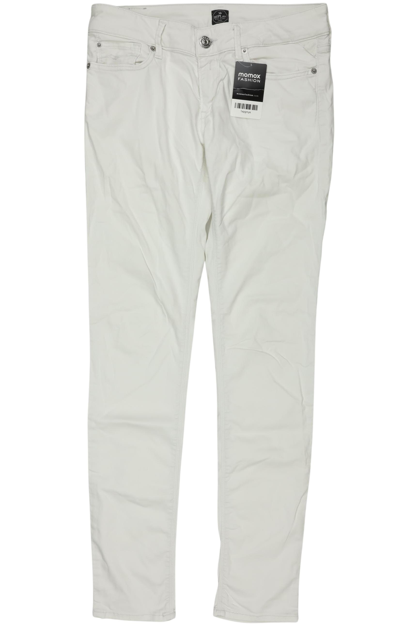 

Replay Damen Jeans, weiß, Gr. 28