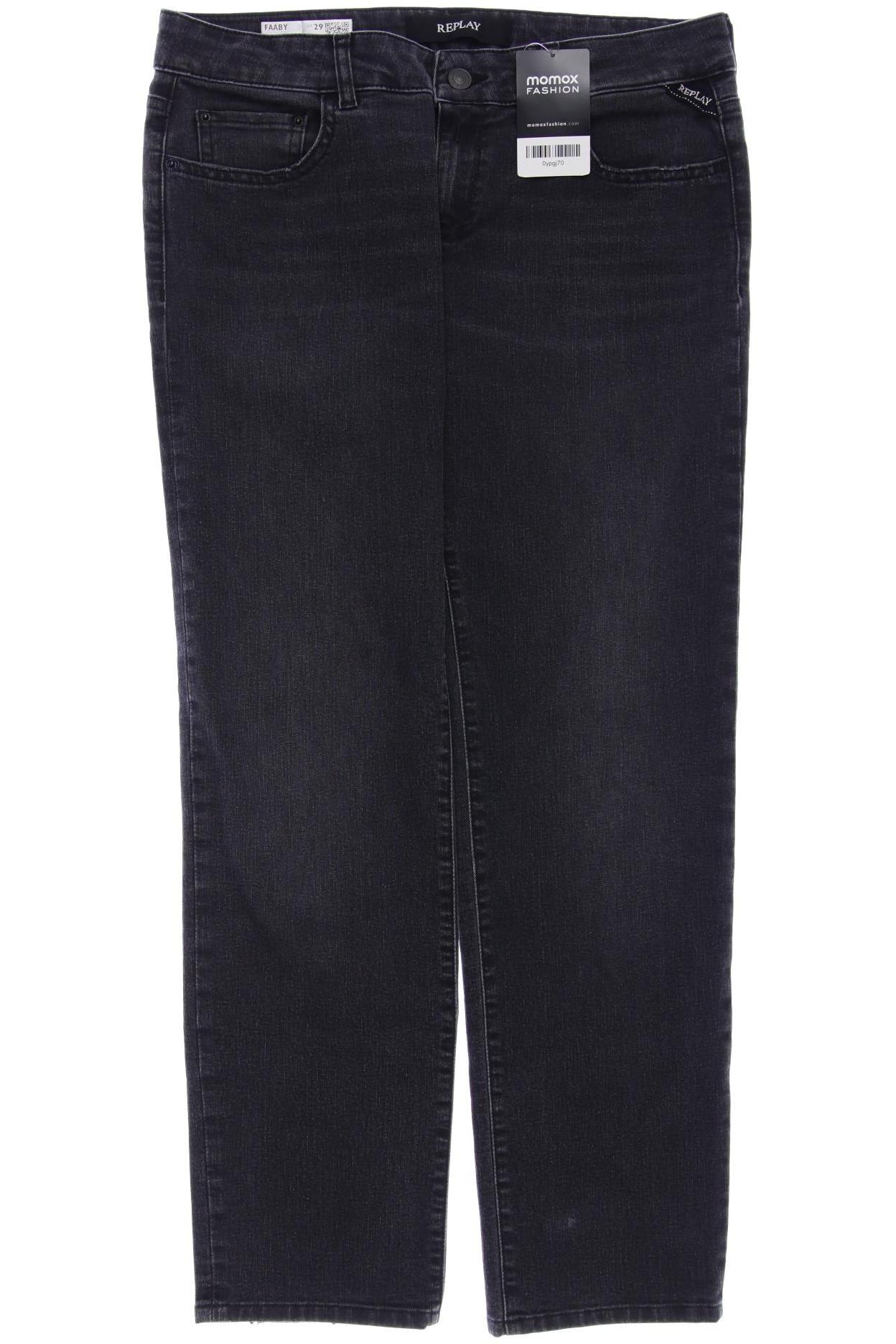 

Replay Damen Jeans, grau, Gr. 40