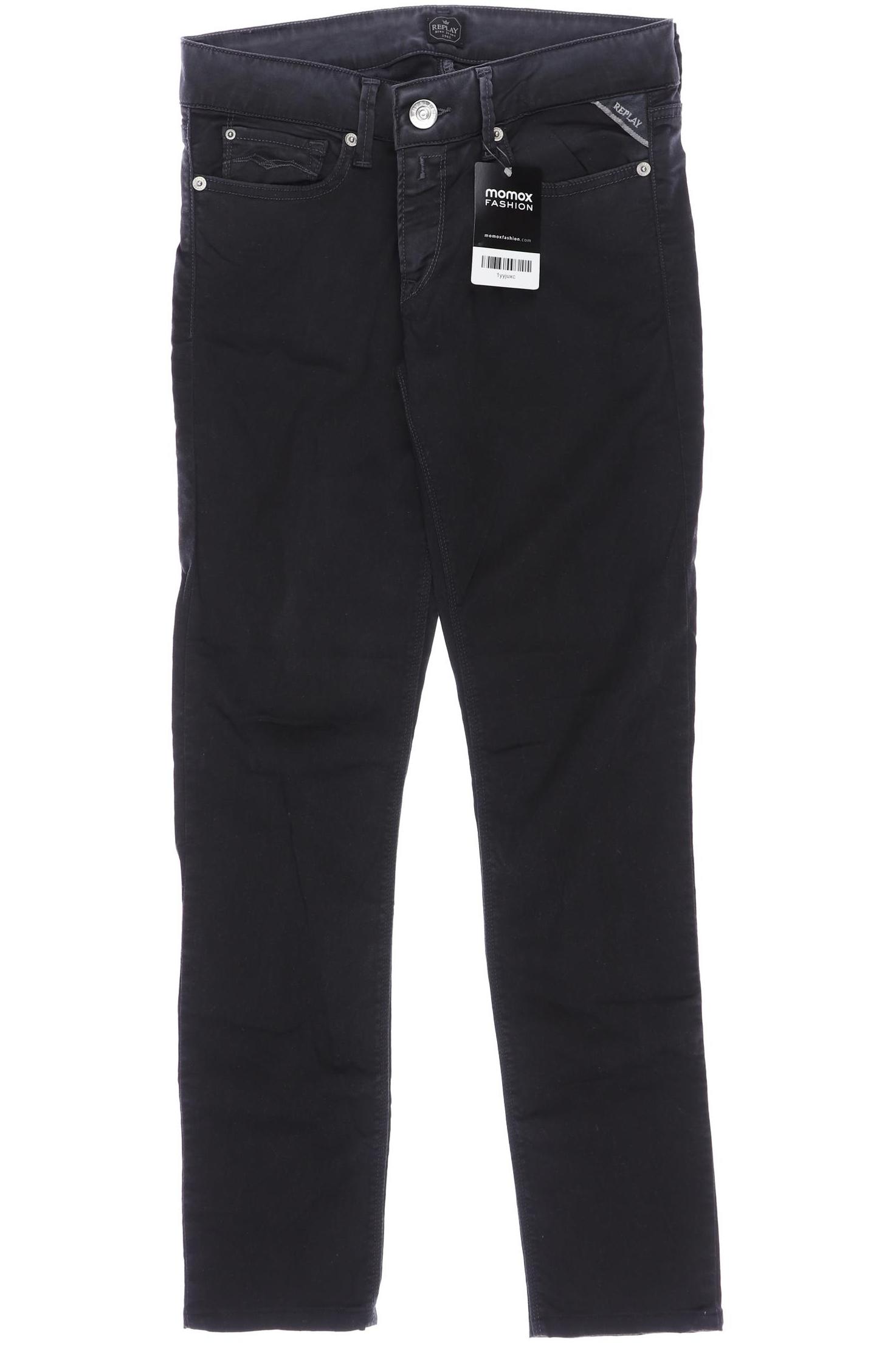 

Replay Damen Jeans, schwarz