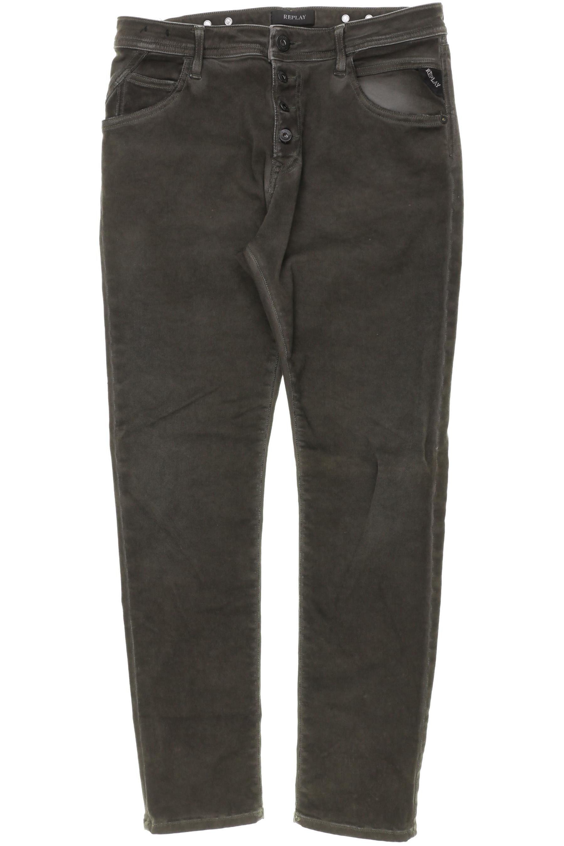 

Replay Damen Jeans, grün, Gr. 26