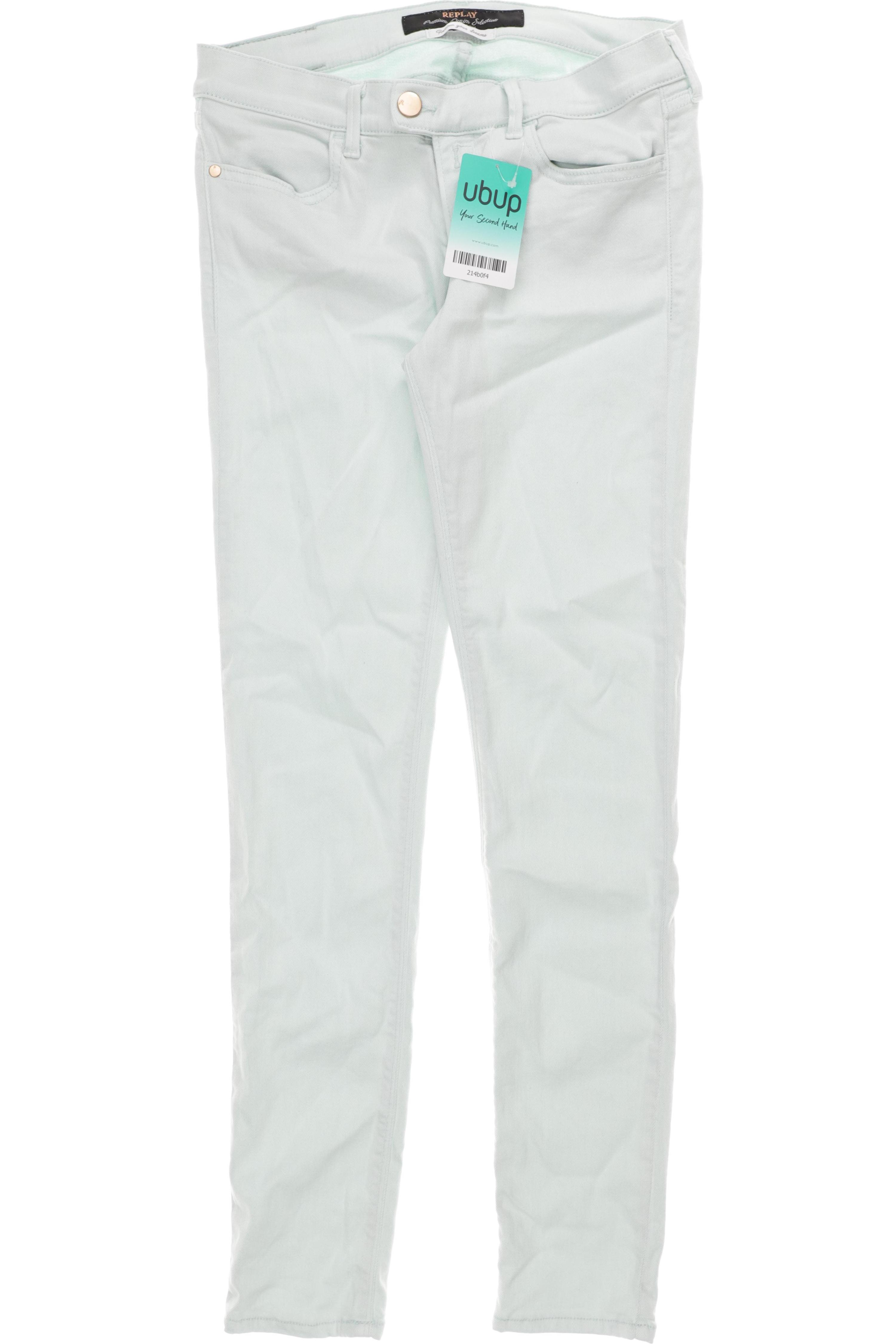 

Replay Damen Jeans, grün, Gr. 26