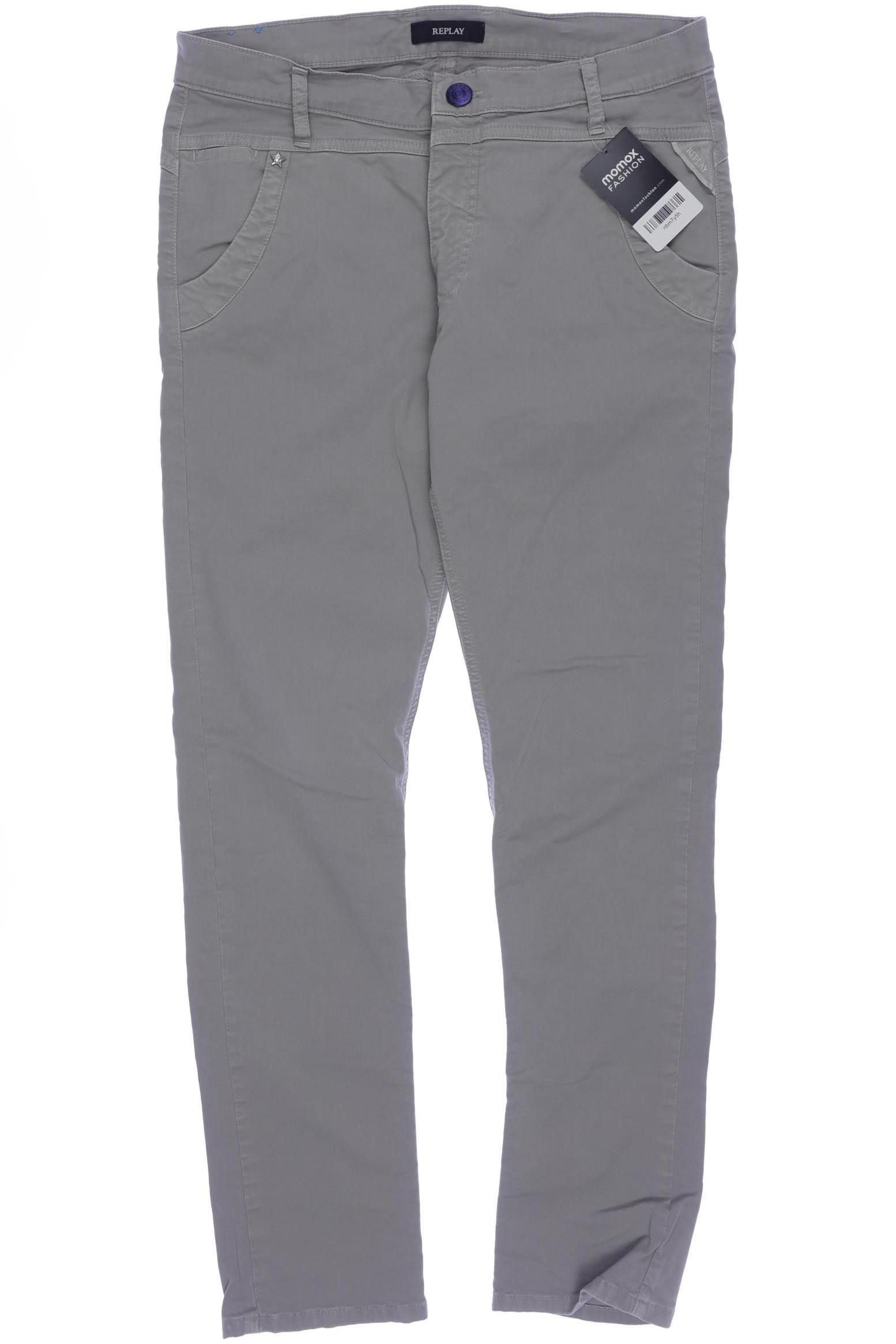

Replay Damen Jeans, grau, Gr. 29