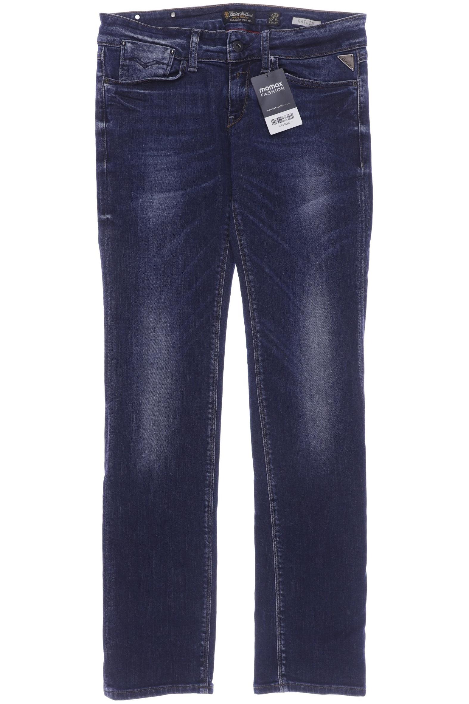

Replay Damen Jeans, blau