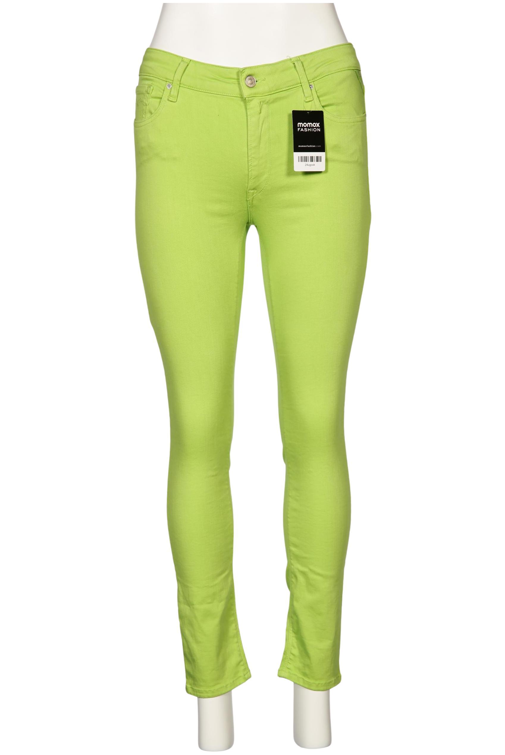 

Replay Damen Jeans, hellgrün, Gr. 31