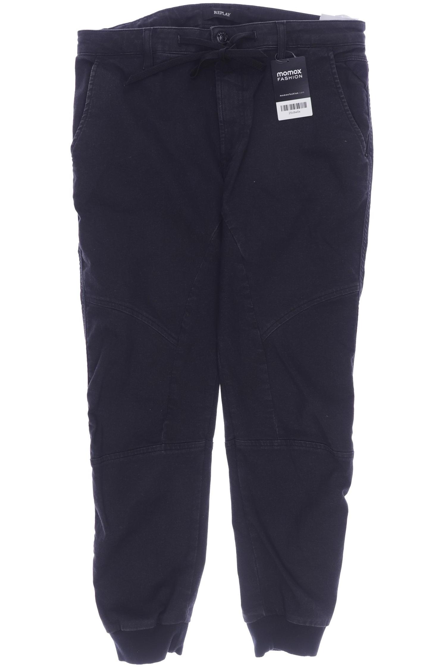

Replay Damen Jeans, schwarz