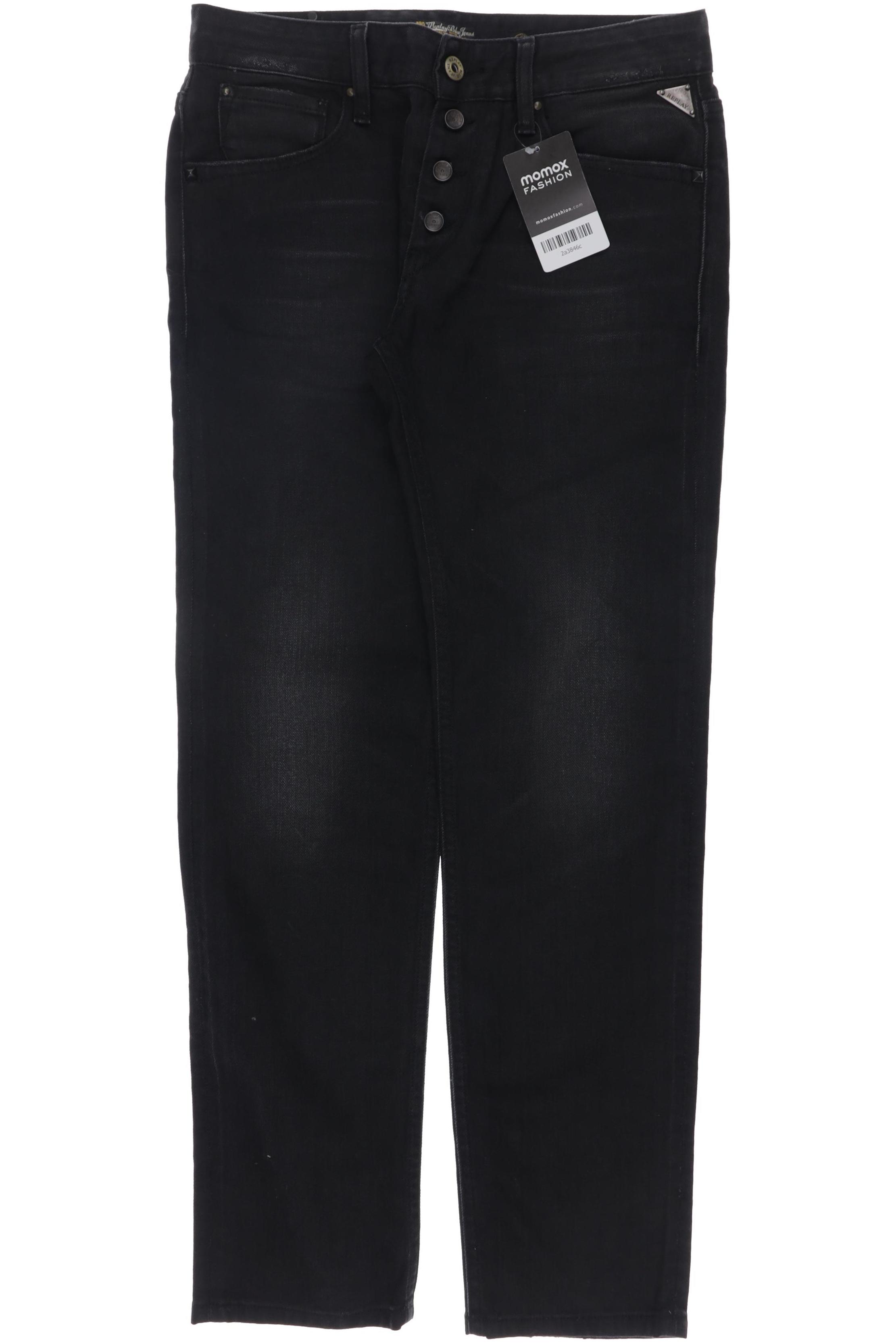 

Replay Damen Jeans, schwarz, Gr. 26