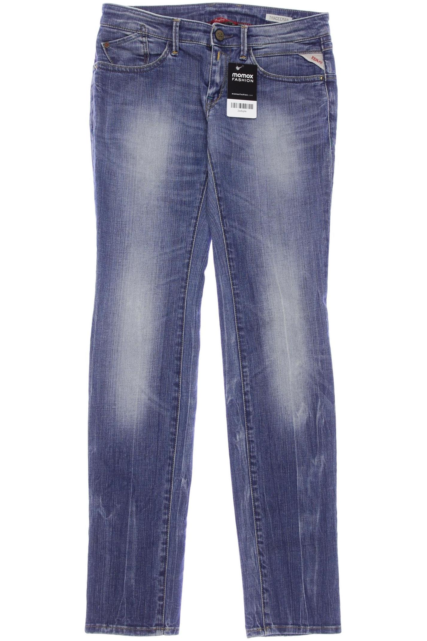 

Replay Damen Jeans, blau, Gr. 27
